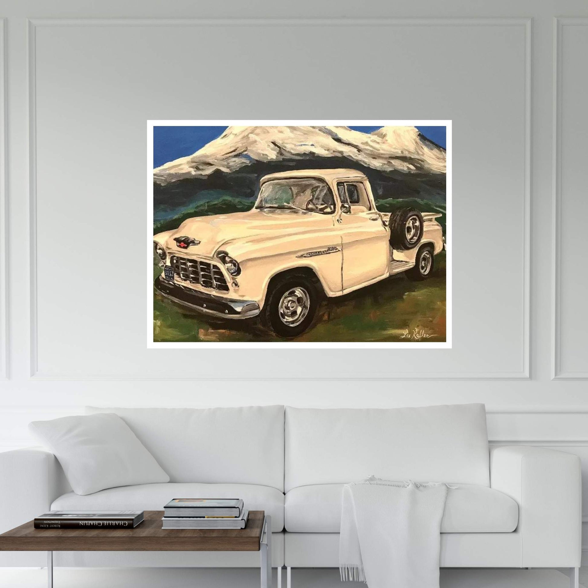 Chevy Truck 3200 I Canvas Wall Art - Y Canvas