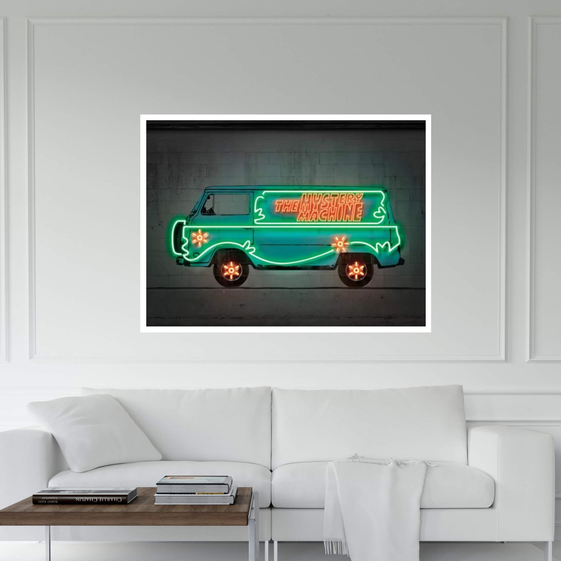 Mystery Car Canvas Wall Art - Y Canvas