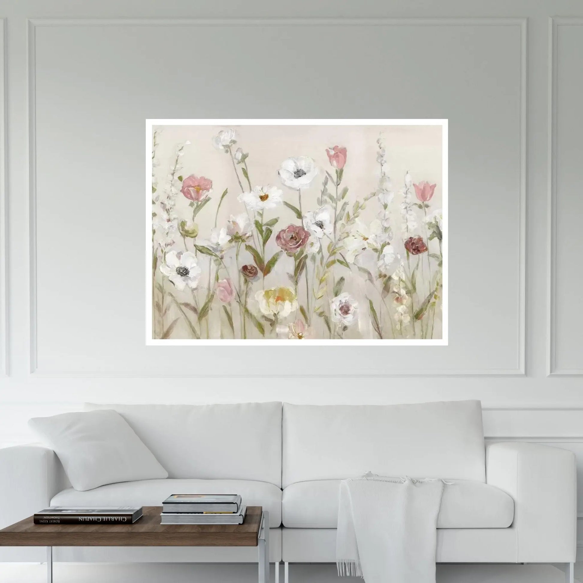 Bloomin Around Canvas Wall Art - Y Canvas