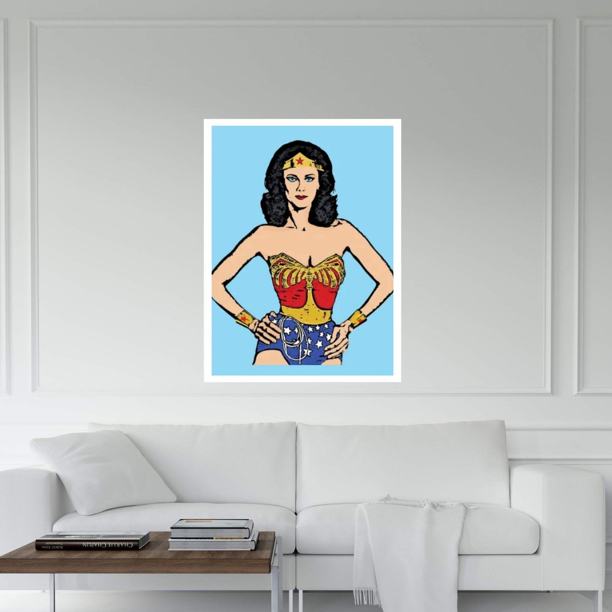 Wonder Woman Canvas Wall Art - Y Canvas