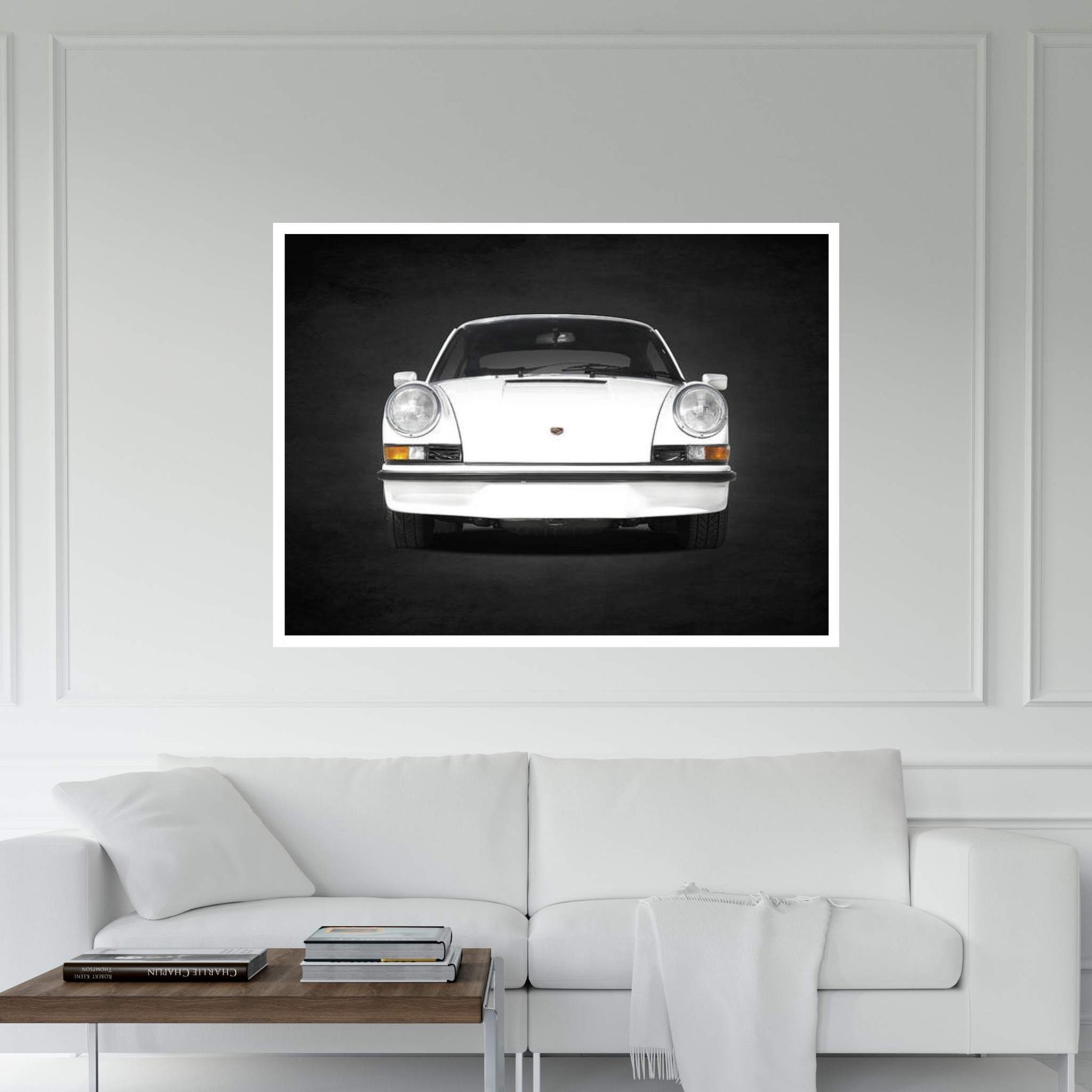 Porsche Carrera RS 1973 Canvas Wall Art - Y Canvas