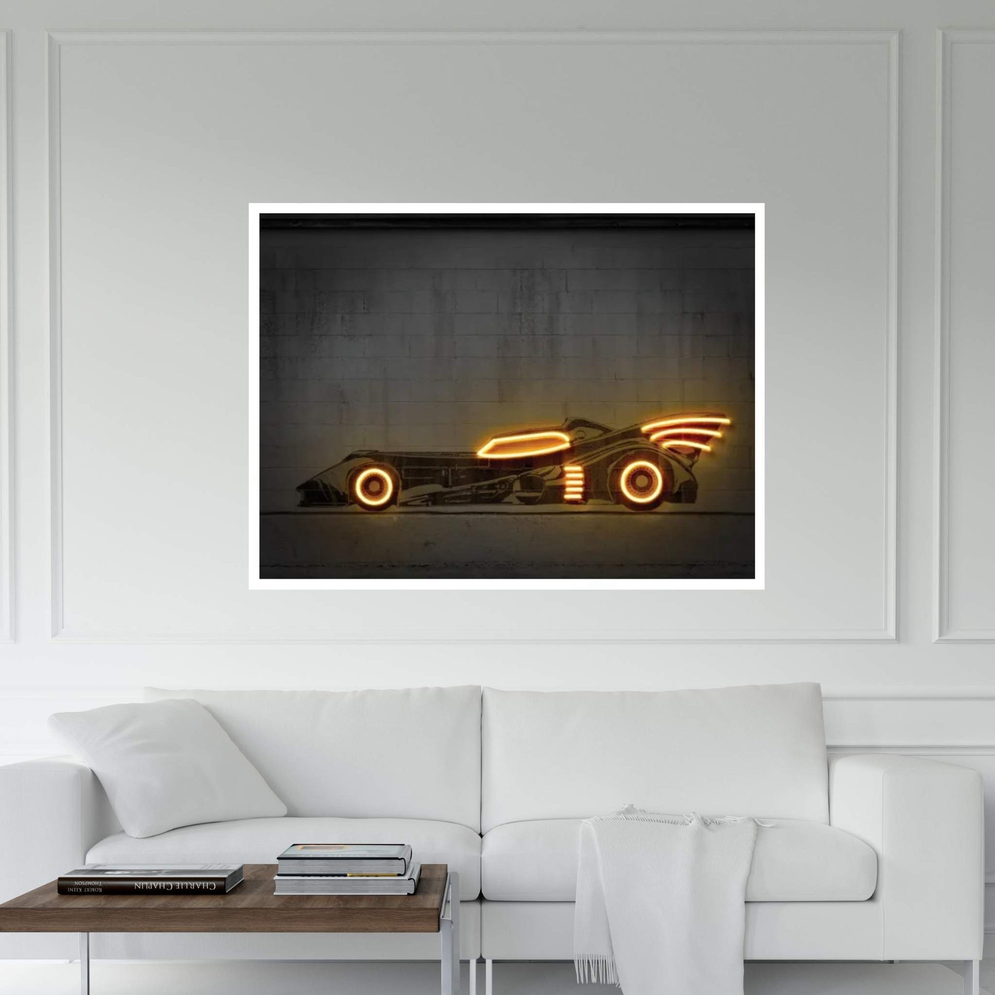 Batmobile 89 Canvas Wall Art - Y Canvas