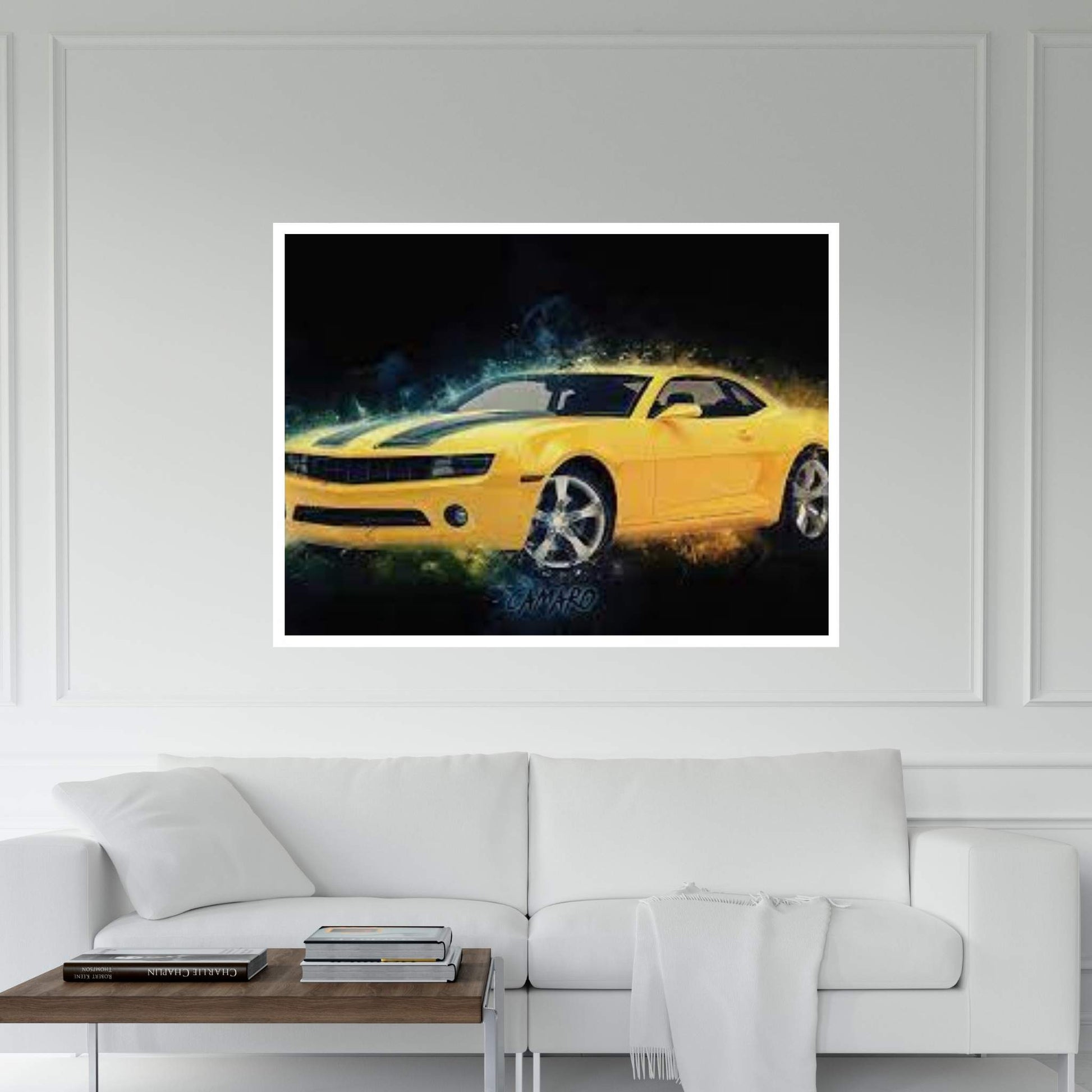 Camaro Canvas Wall Art - Y Canvas