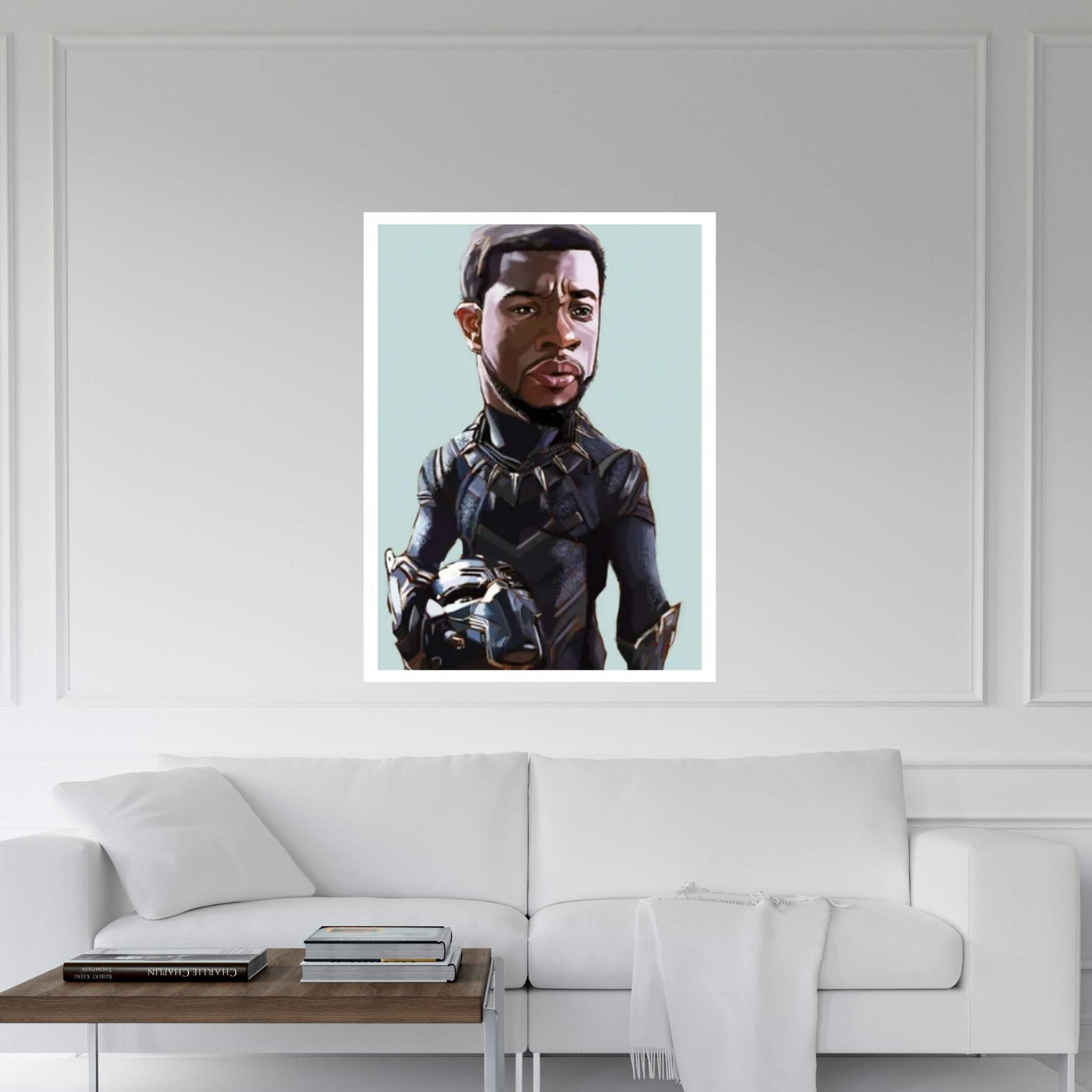 Chadwick Boseman Canvas Wall Art - Y Canvas