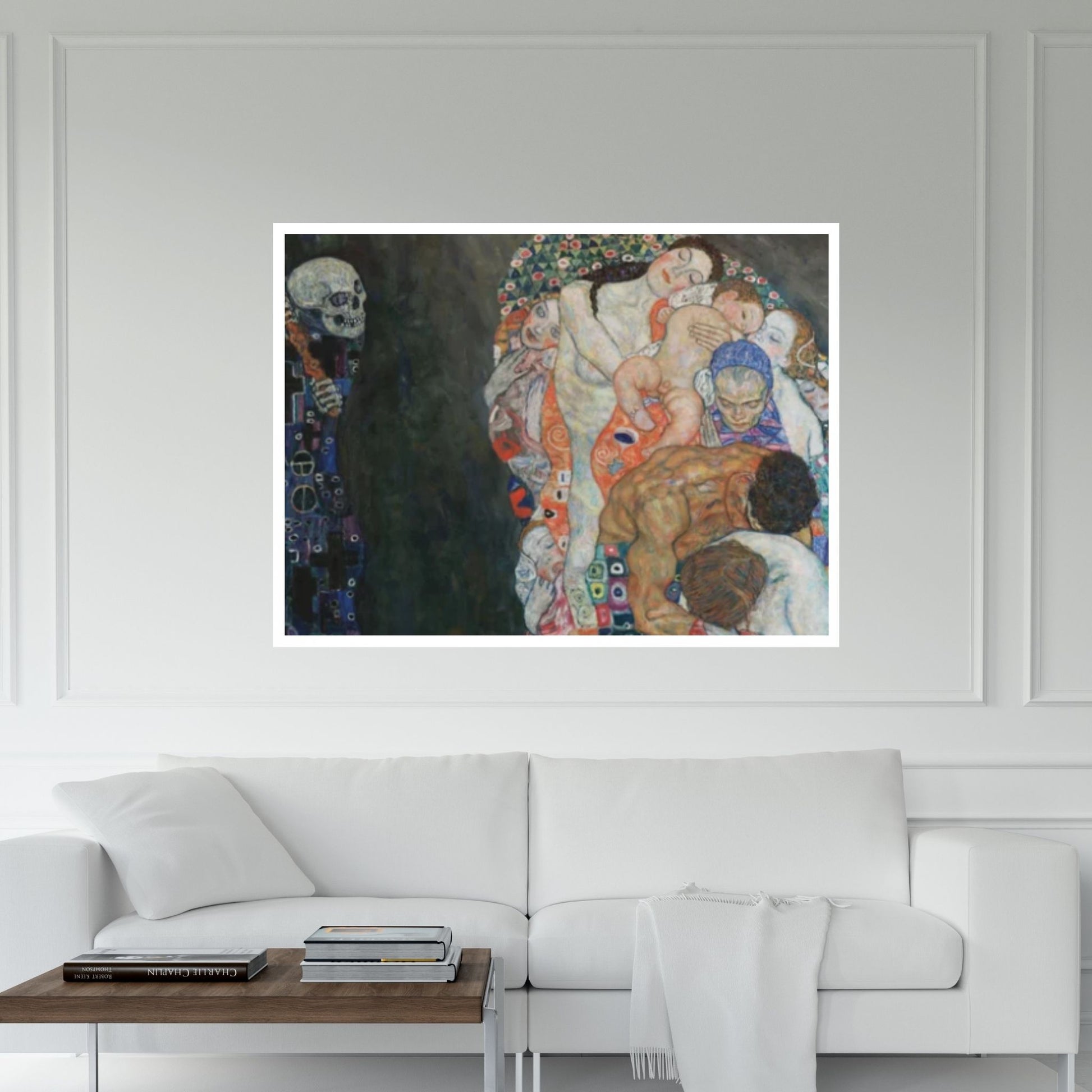 Gustav Klimt, Death And Life, Klimt Print Death And Life - Y Canvas