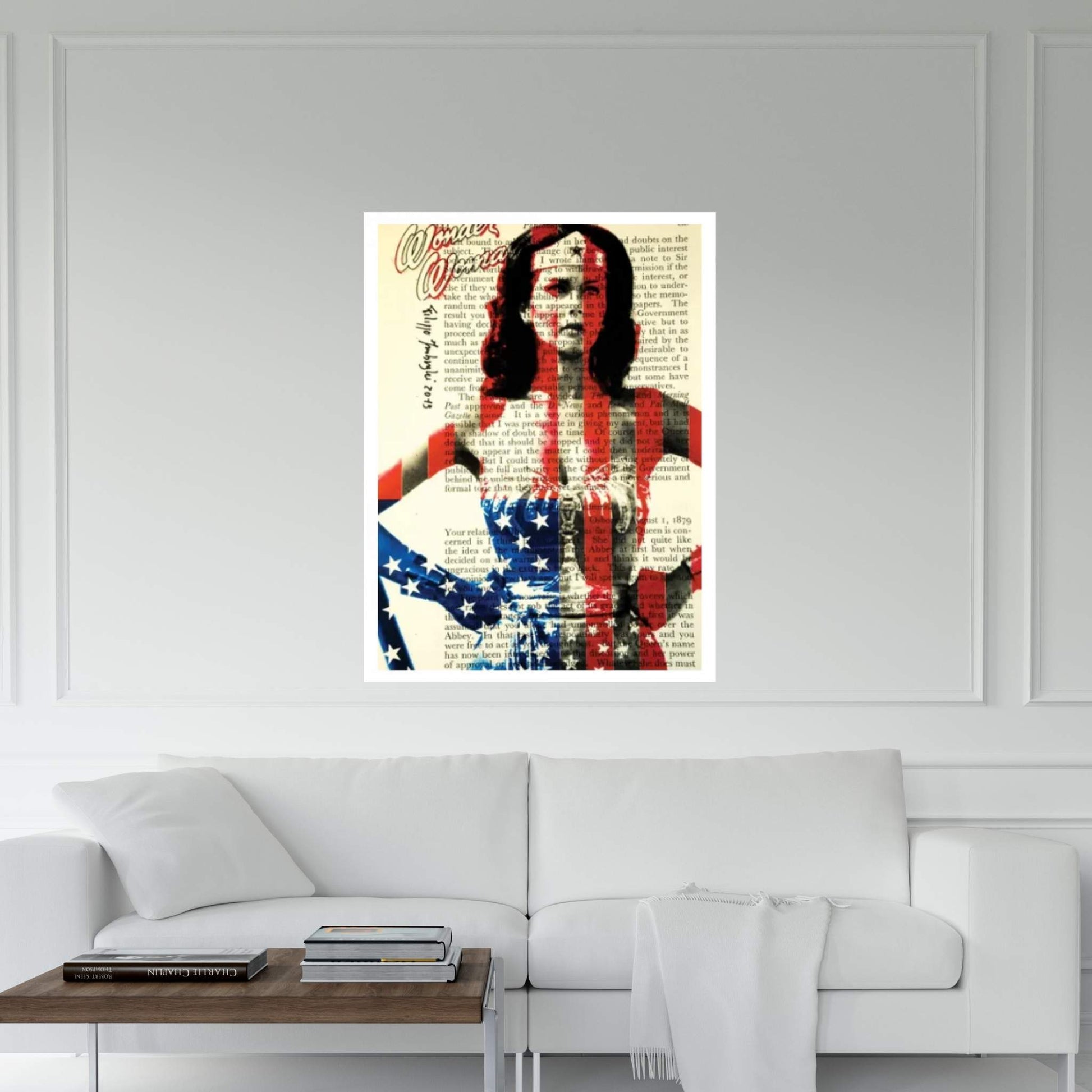 Wonder Woman Canvas Wall Art - Y Canvas