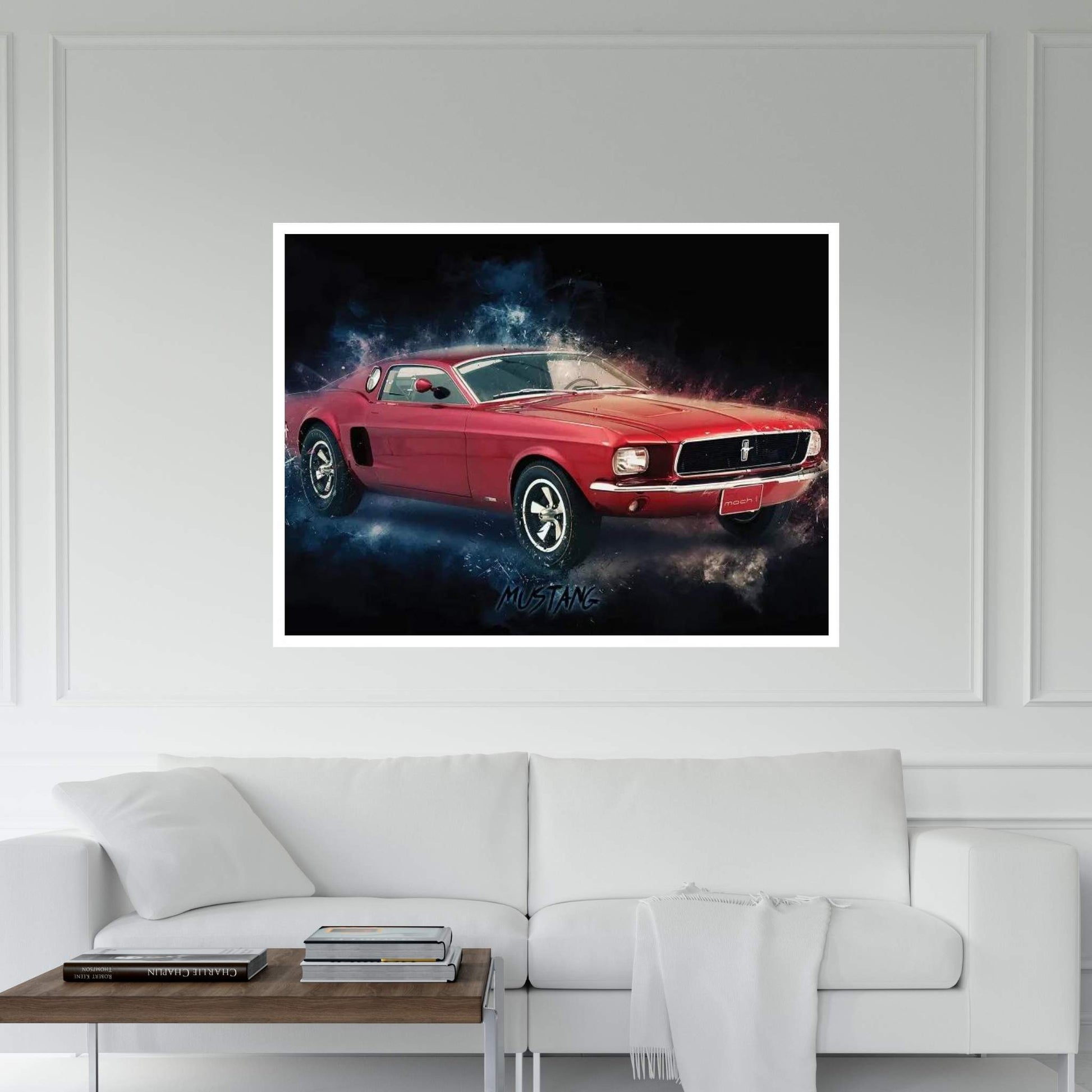 Mustang Canvas Wall Art - Y Canvas