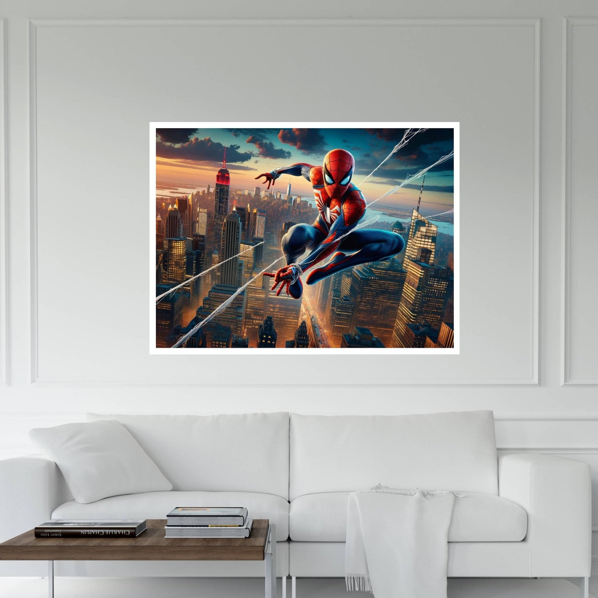 Spiderman Canvas Wall Art - Y Canvas