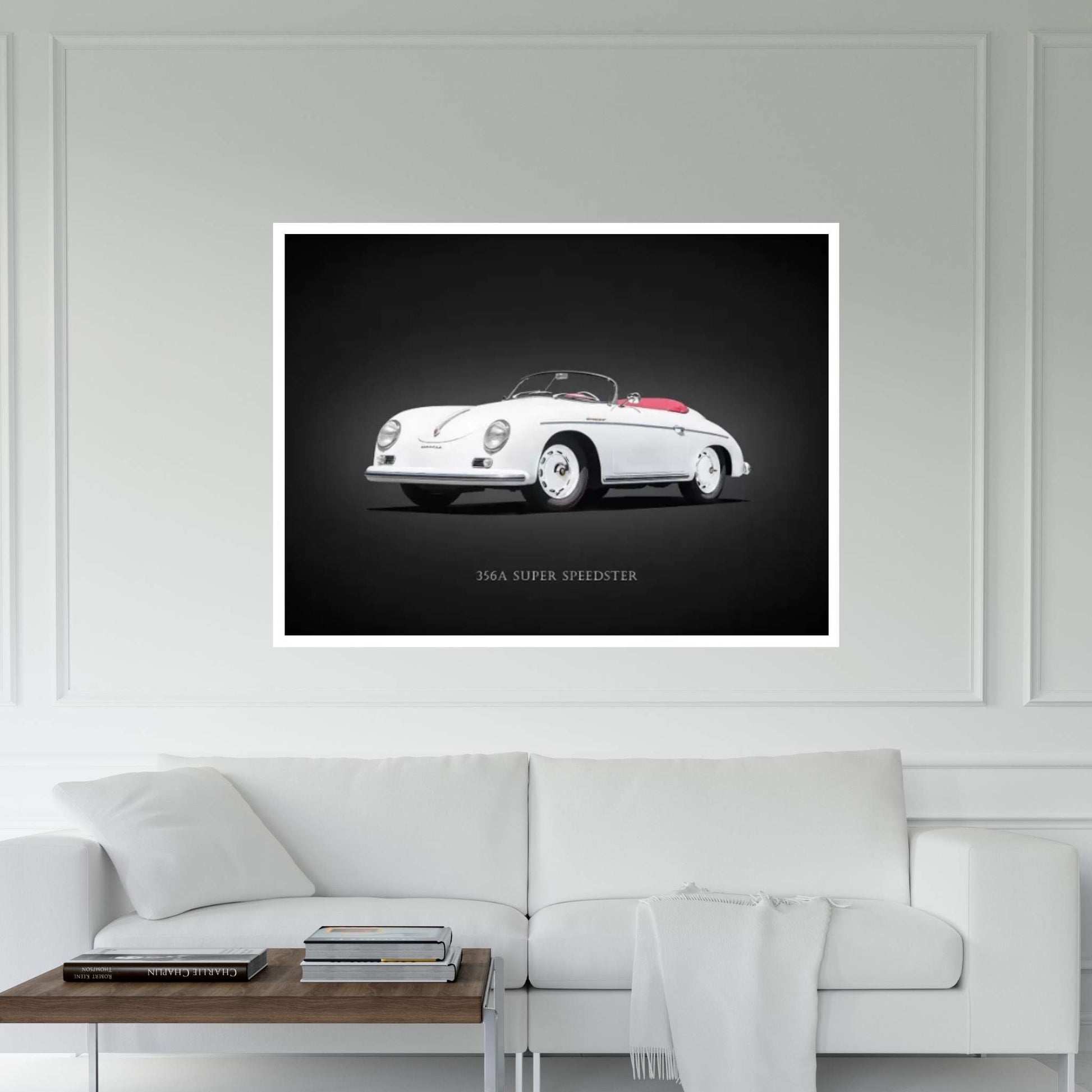 Porsche Super Speedster 1957 Canvas Wall Art - Y Canvas