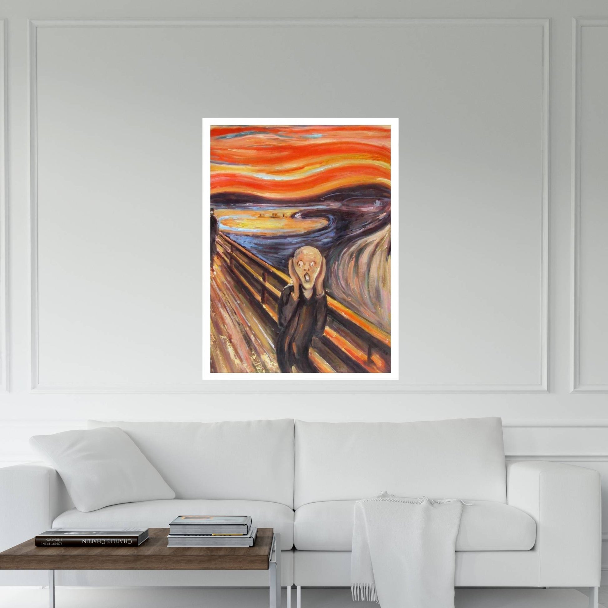 The Scream Canvas Wall Art - Y Canvas