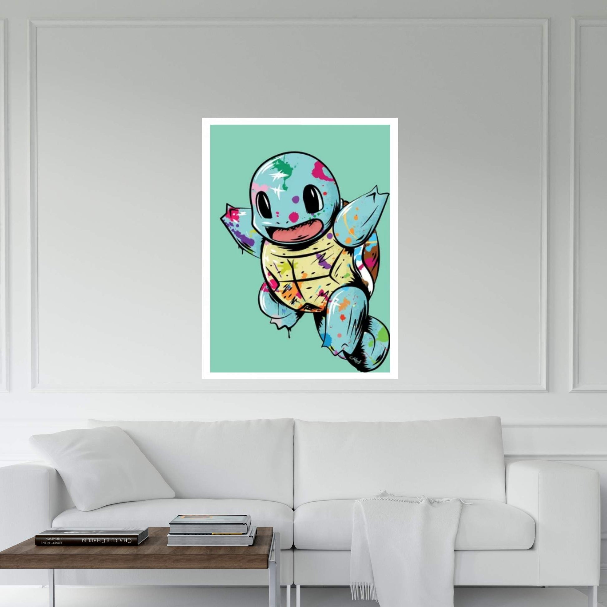 Pokémon - Squirtle Canvas Wall Art - Y Canvas