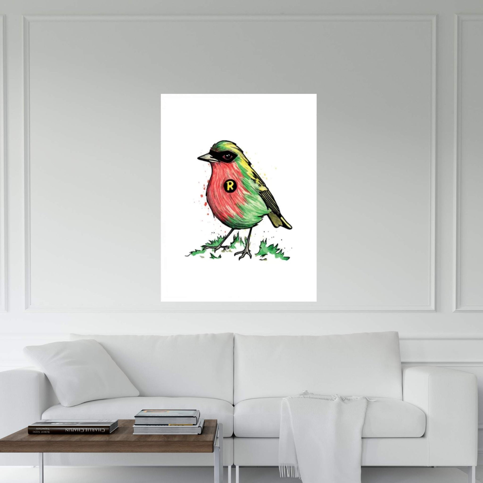 Robin Canvas Wall Art - Y Canvas