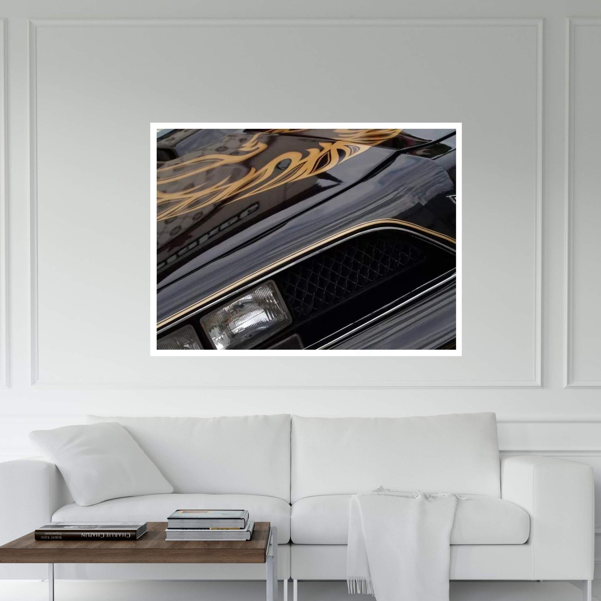 1978 Pontiac Trans Am, Front End Detail Canvas Wall Art - Y Canvas