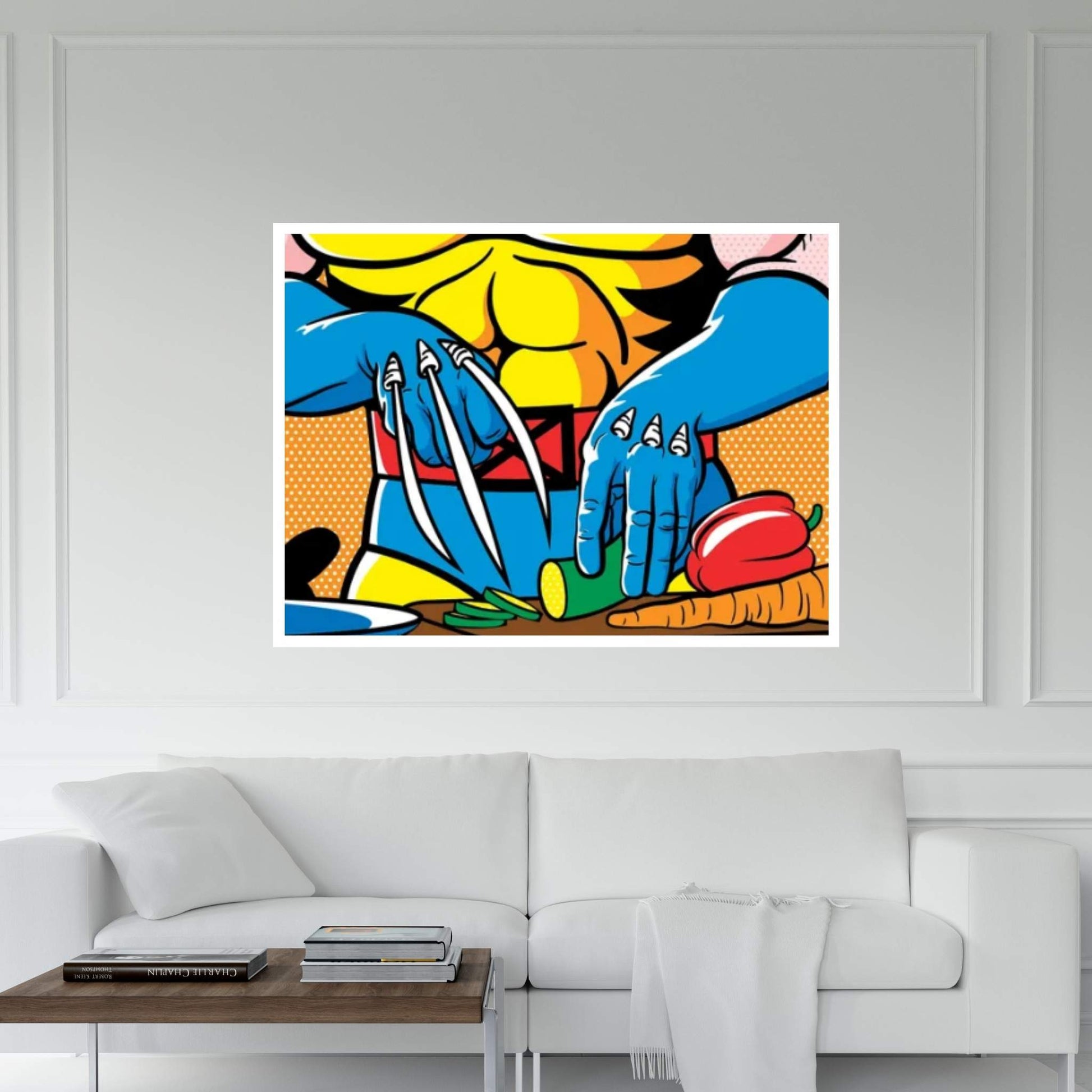 Berserker Salad Canvas Wall Art - Y Canvas