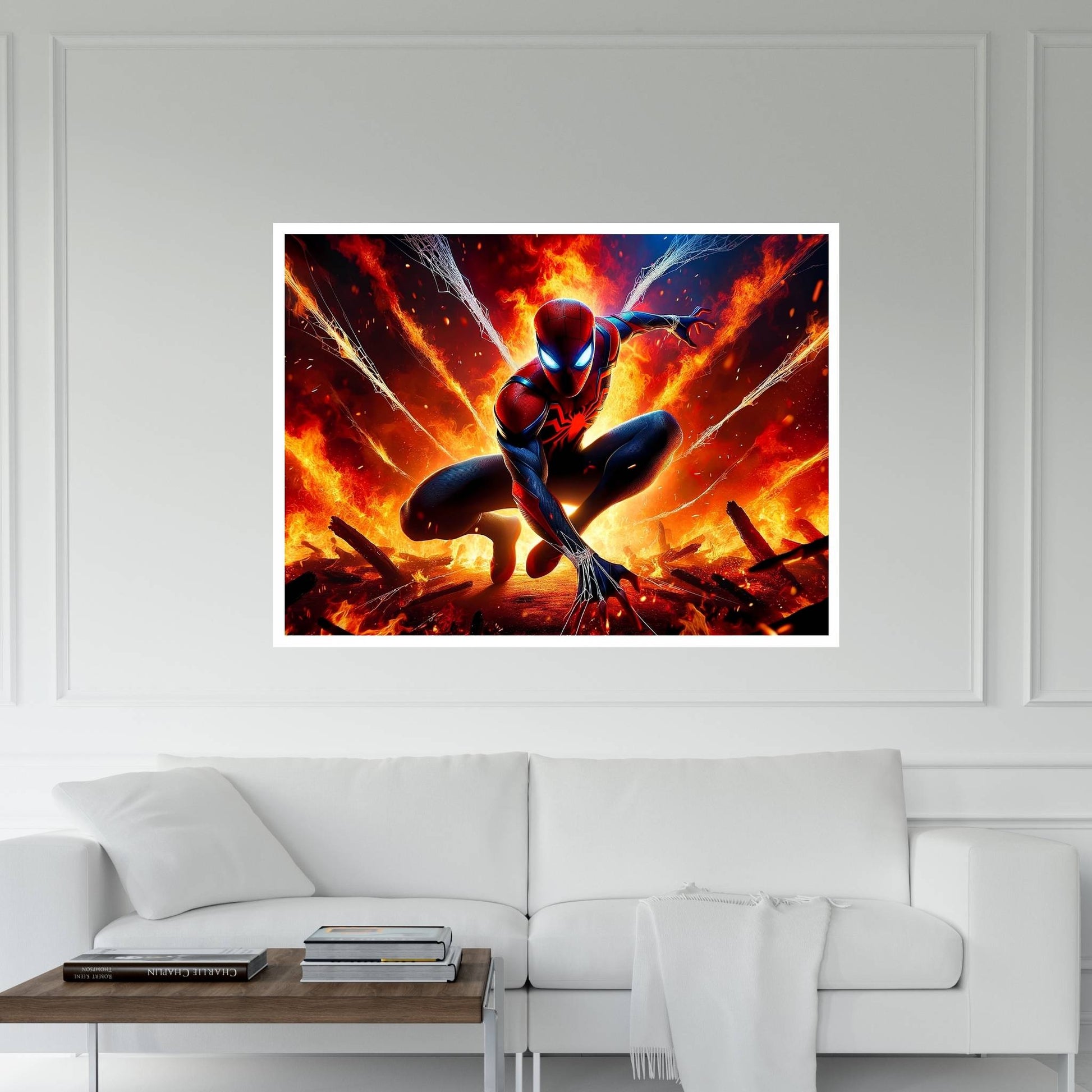 Spiderman Canvas Wall Art - Y Canvas