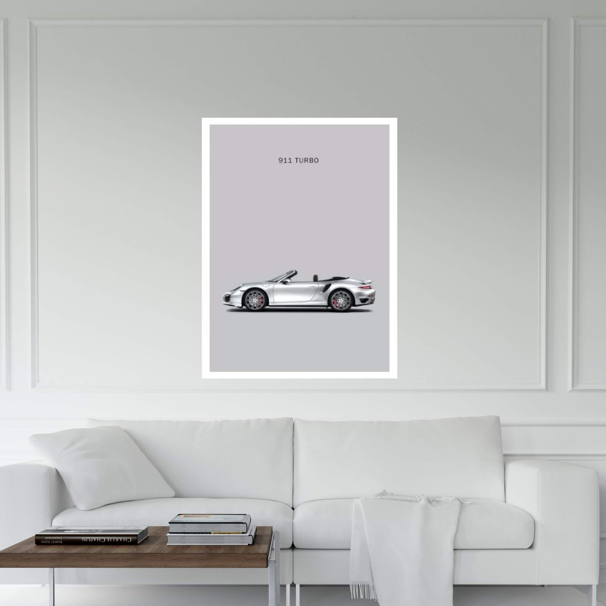 Porsche 911 Turbo Cabriolet Canvas Wall Art - Y Canvas