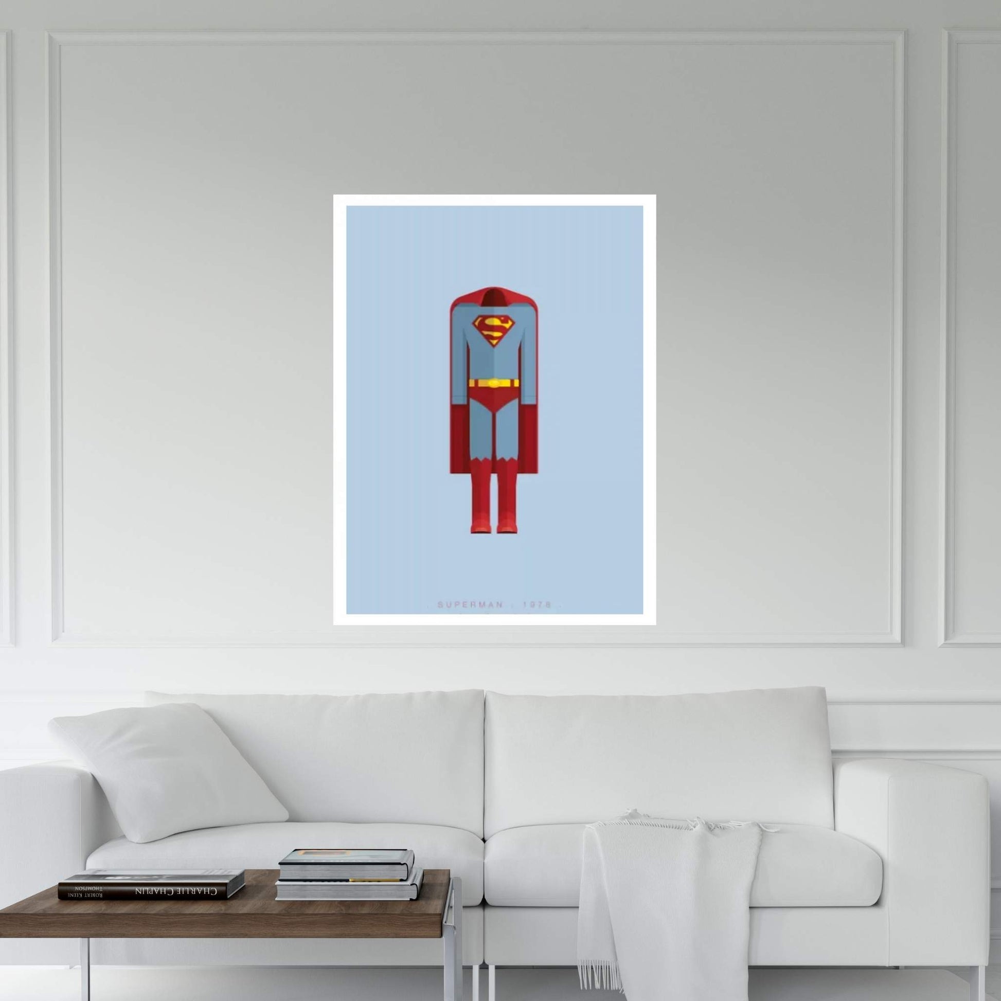 Superman Canvas Wall Art - Y Canvas