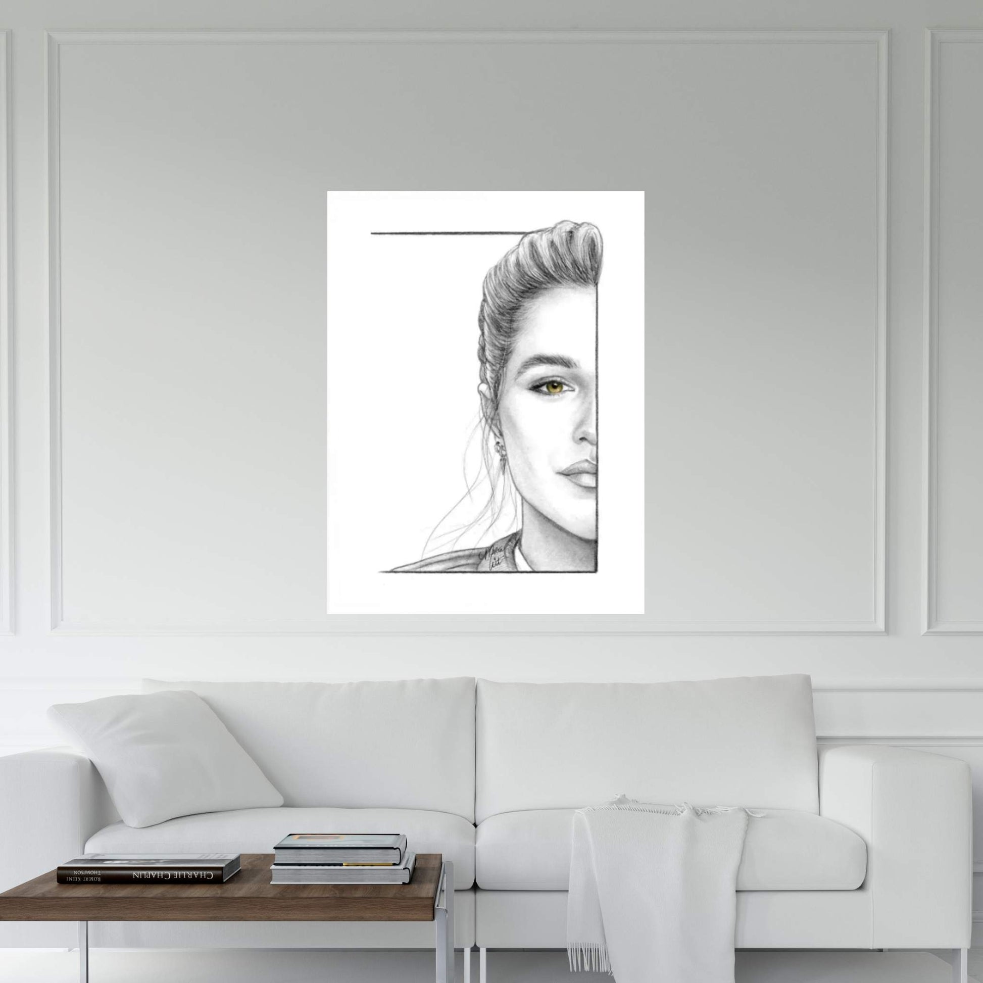 Yelena Canvas Wall Art - Y Canvas