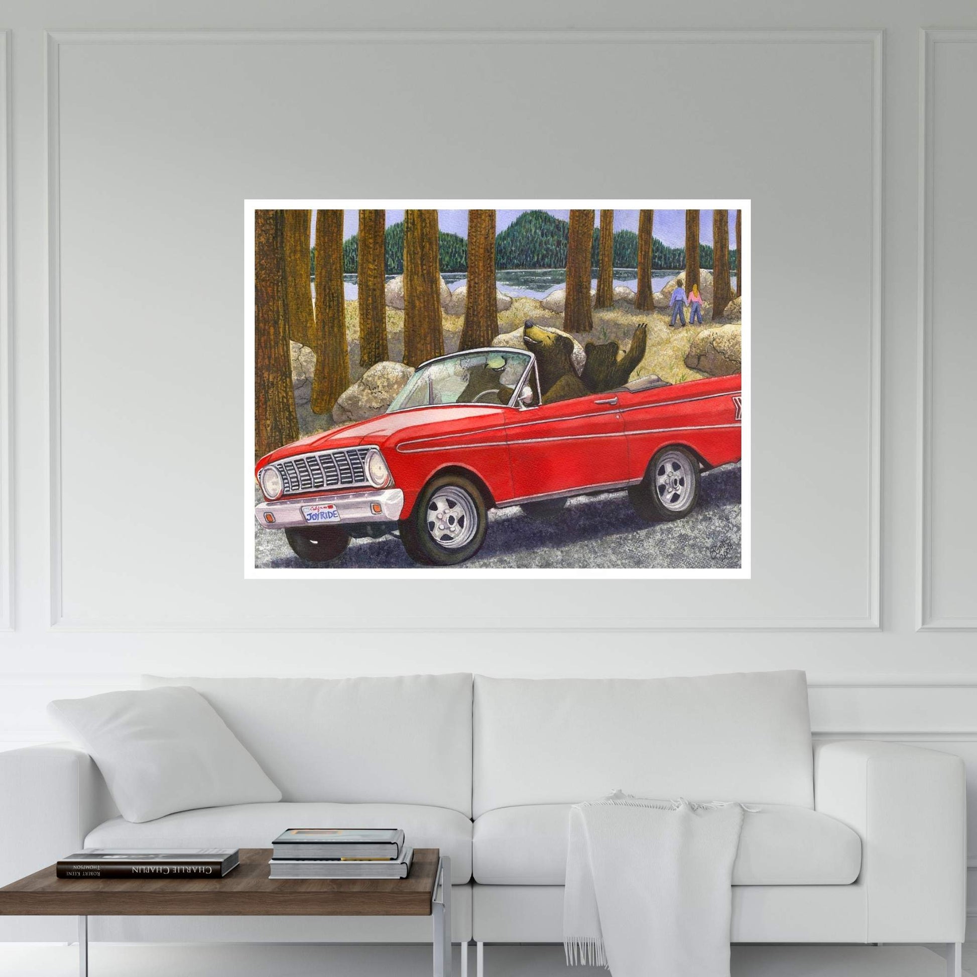 Joy Ride Canvas Wall Art - Y Canvas