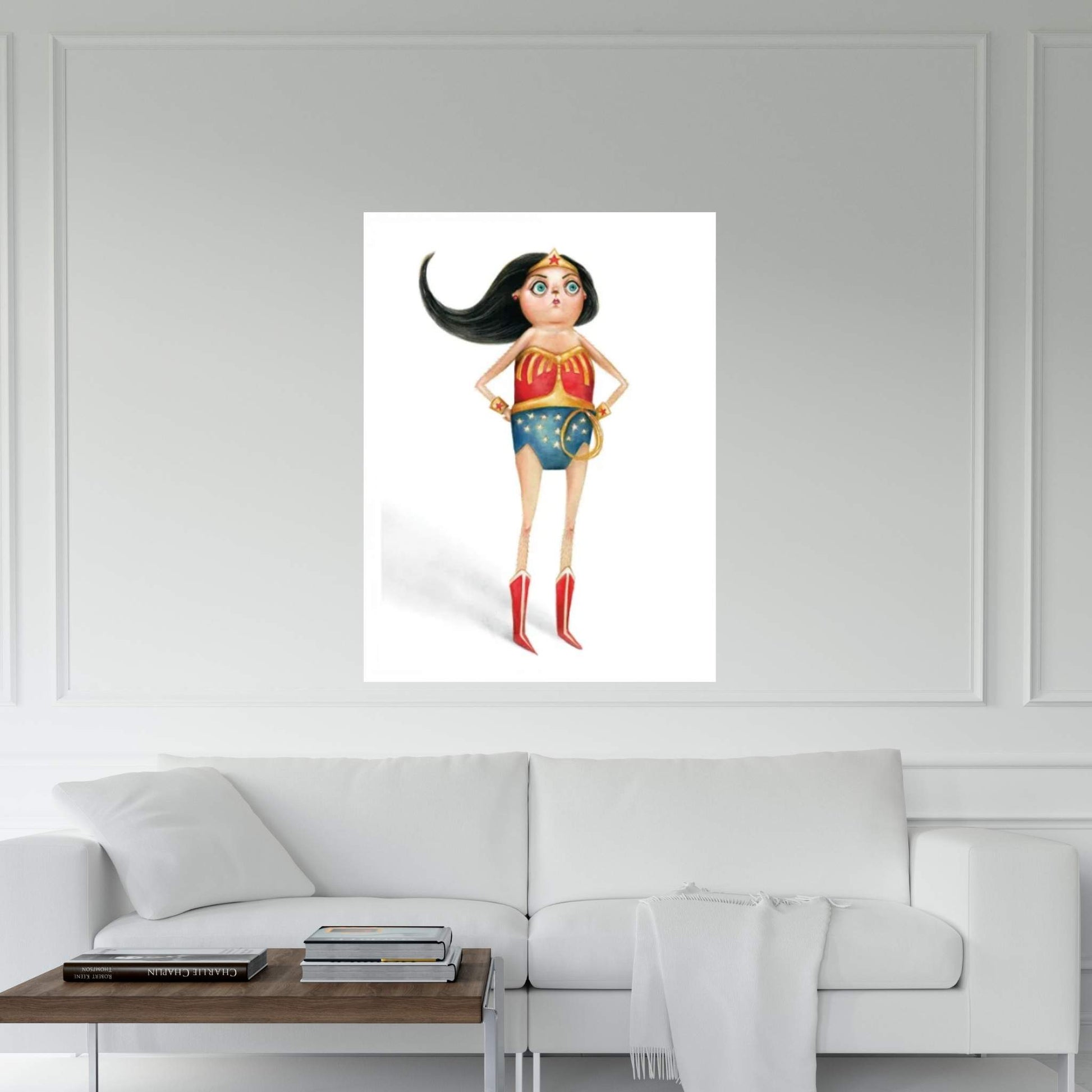 The Real Woman Of Wonder Canvas Wall Art - Y Canvas