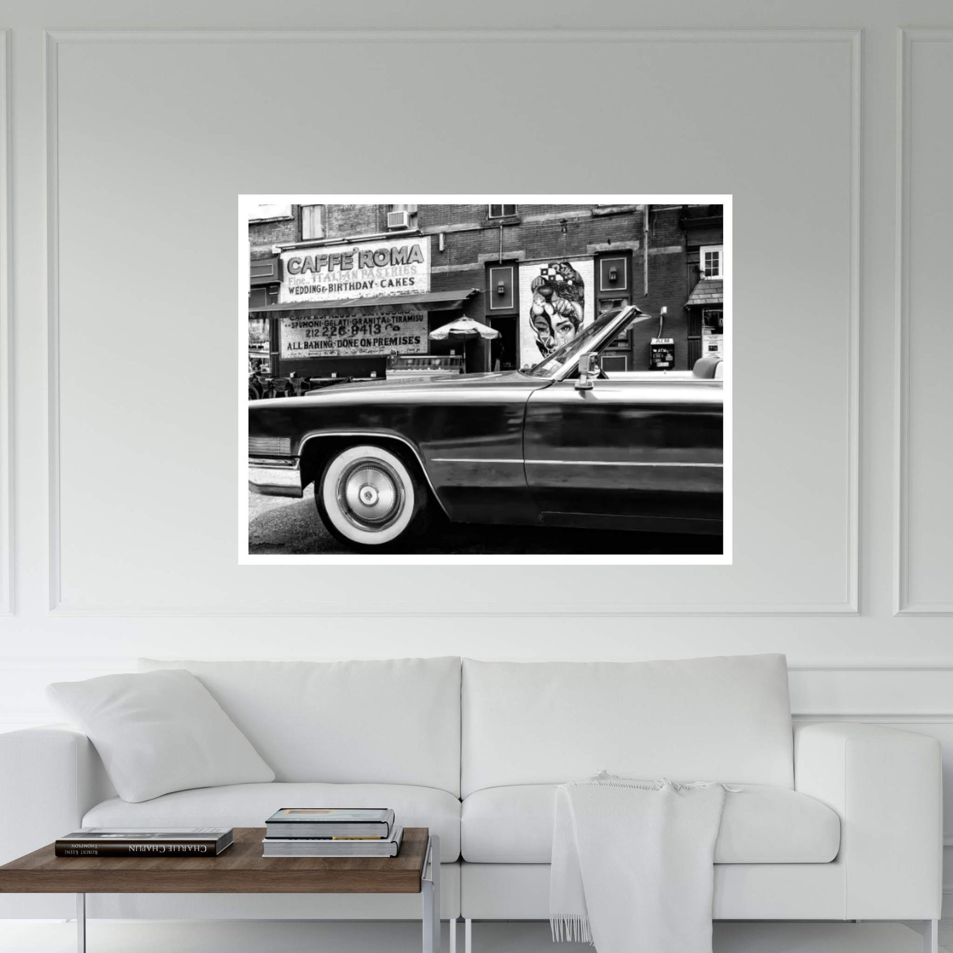 Classic Car Canvas Wall Art - Y Canvas