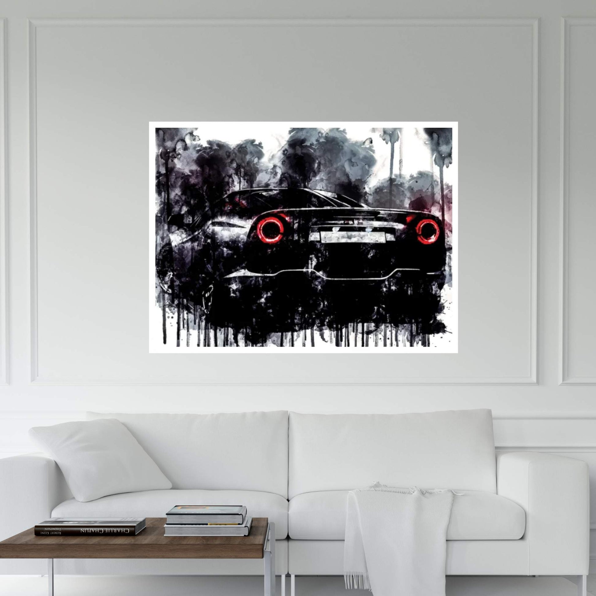 2018 ATS GT Back Canvas Wall Art - Y Canvas