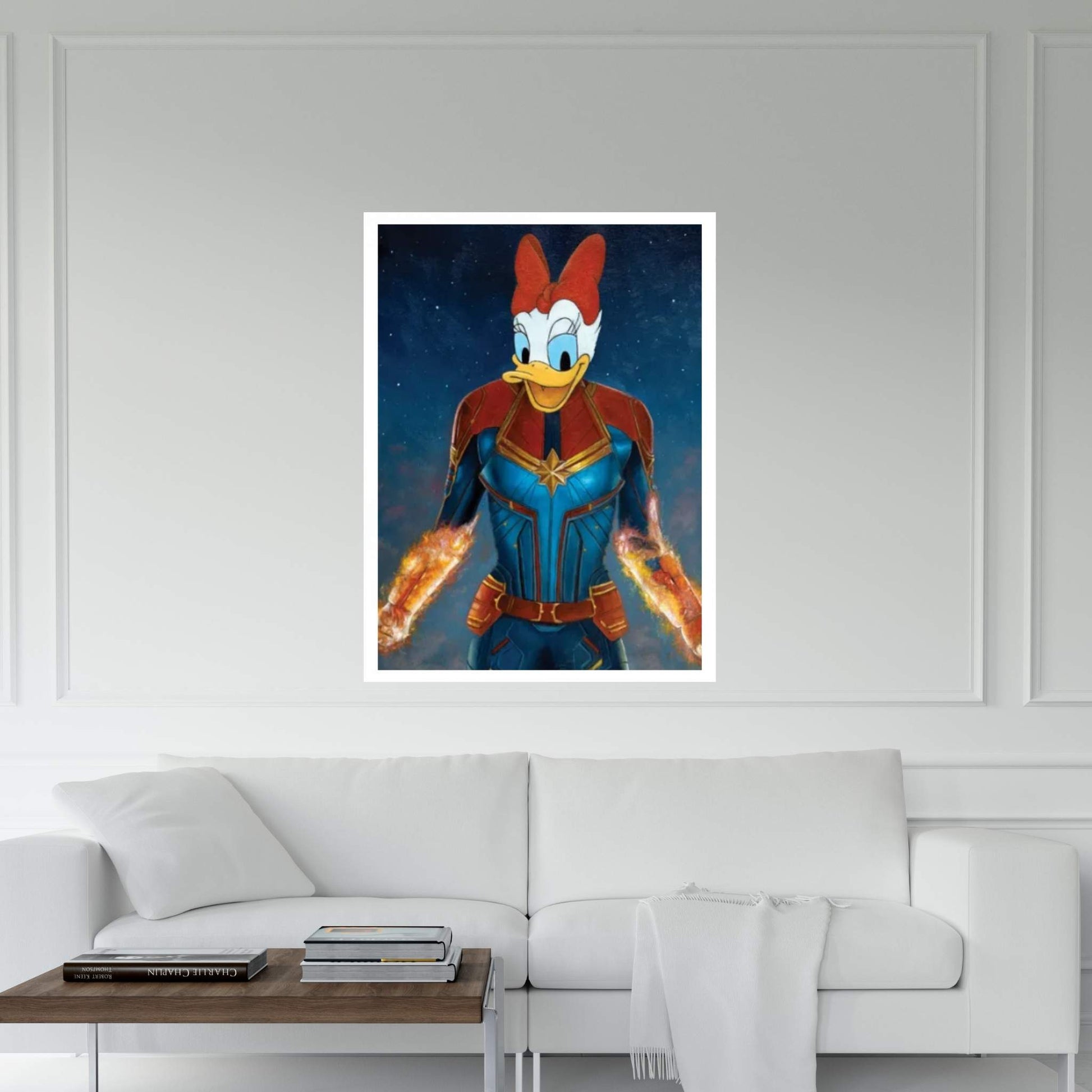 Captain Daisy Canvas Wall Art - Y Canvas