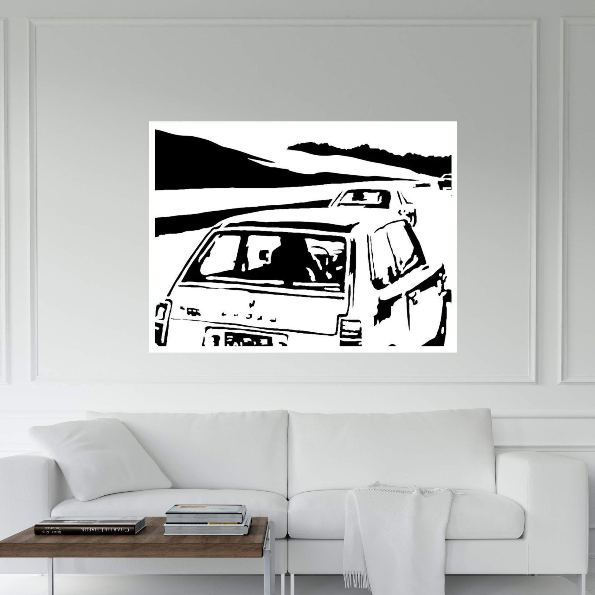 Vintage Cars Canvas Wall Art - Y Canvas