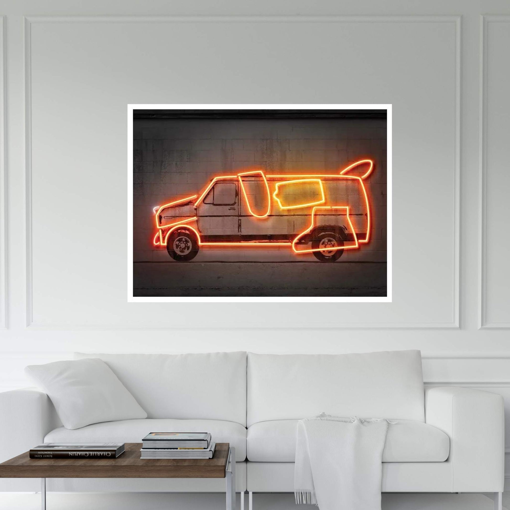 Dumb Car Canvas Wall Art - Y Canvas