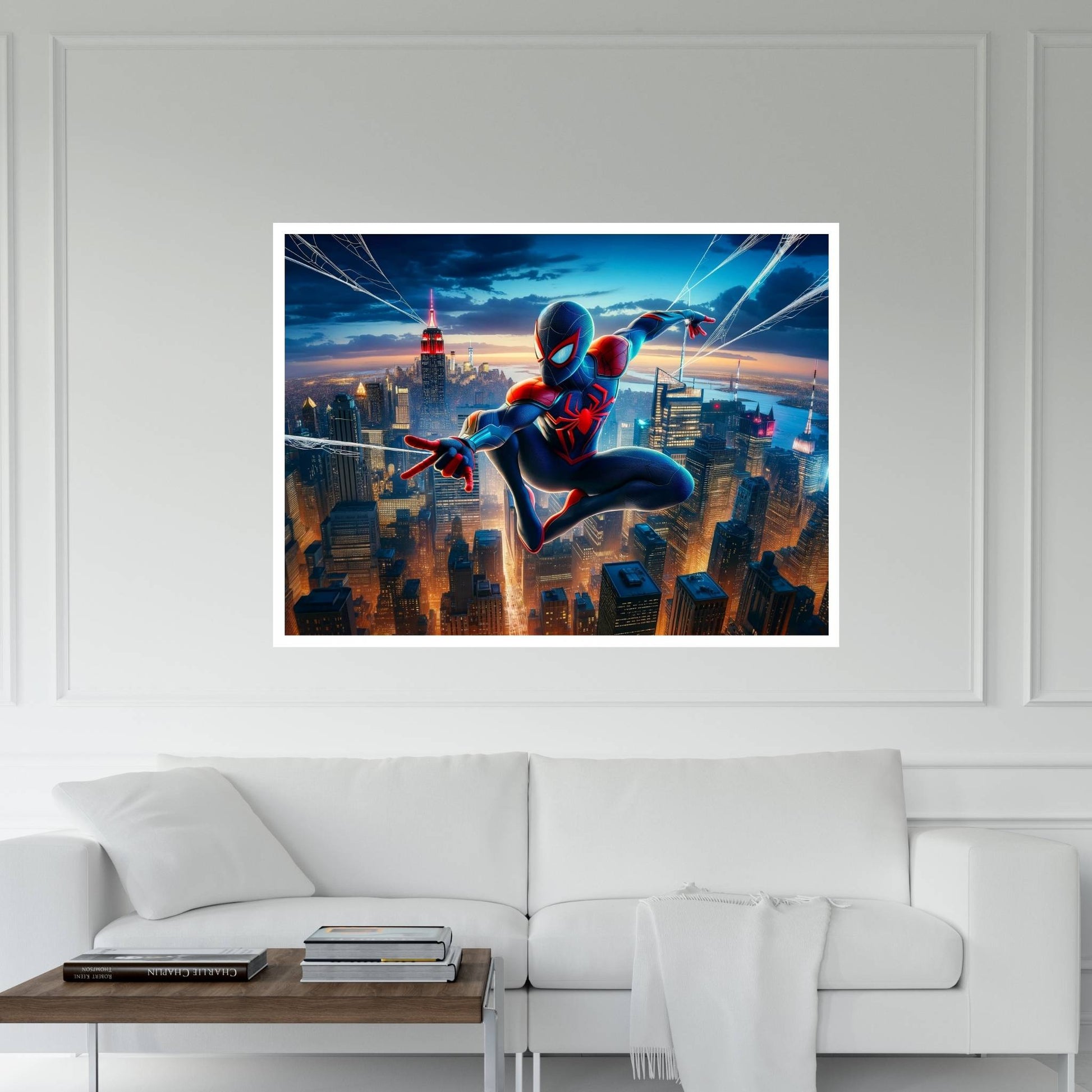 Spiderman Canvas Wall Art - Y Canvas