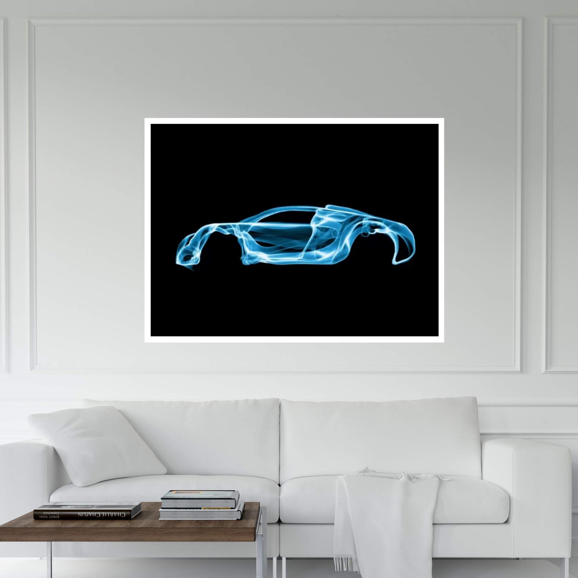 Bugatti Veyron Canvas Wall Art - Y Canvas