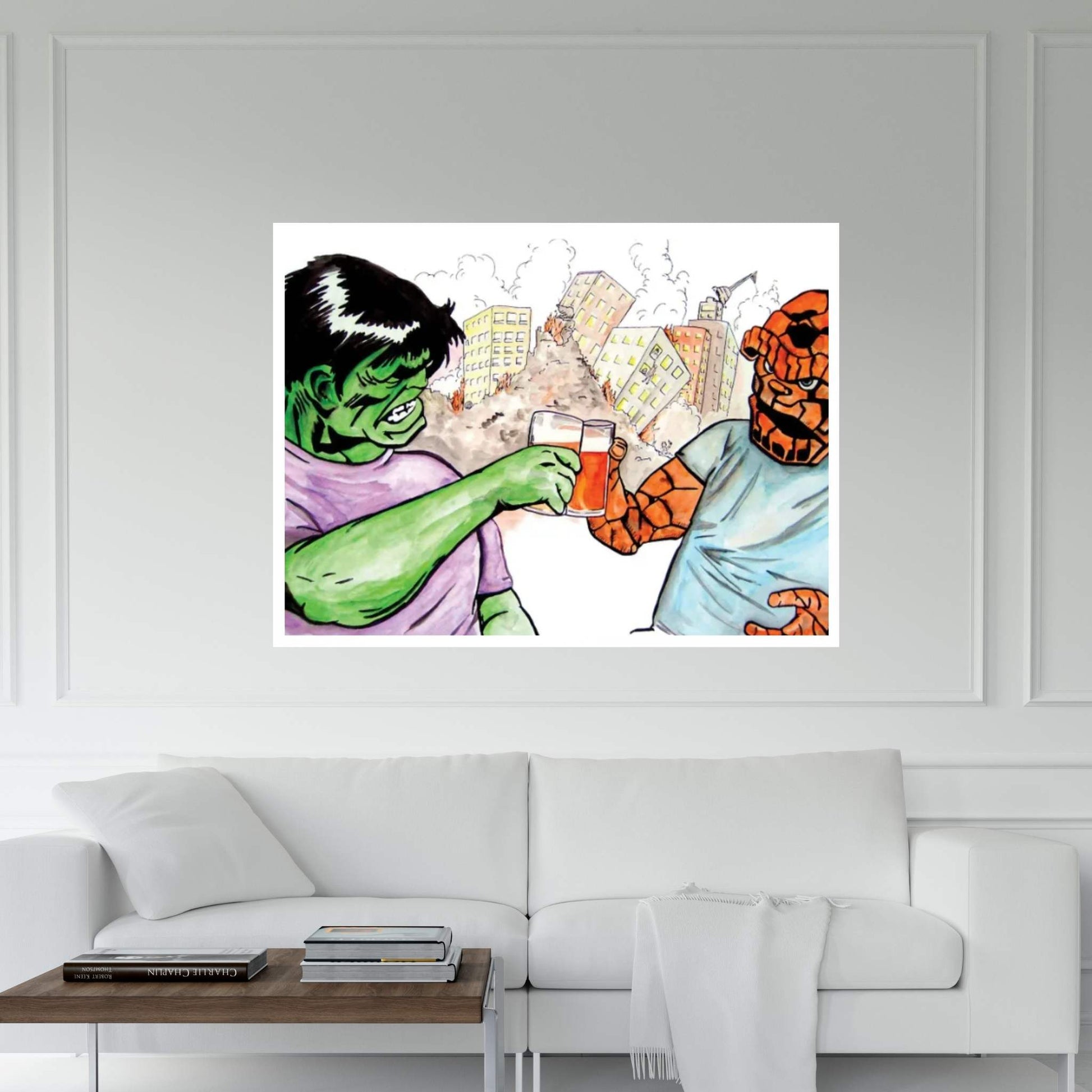 Cheers Canvas Wall Art - Y Canvas