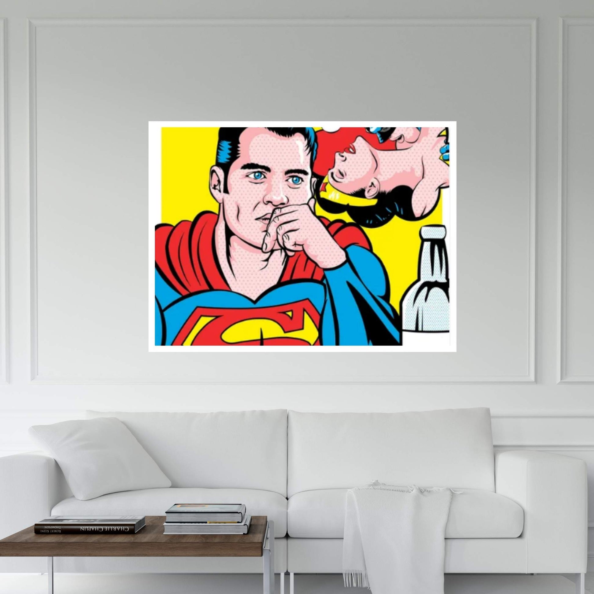 Drown The Super-Sorrows Canvas Wall Art - Y Canvas