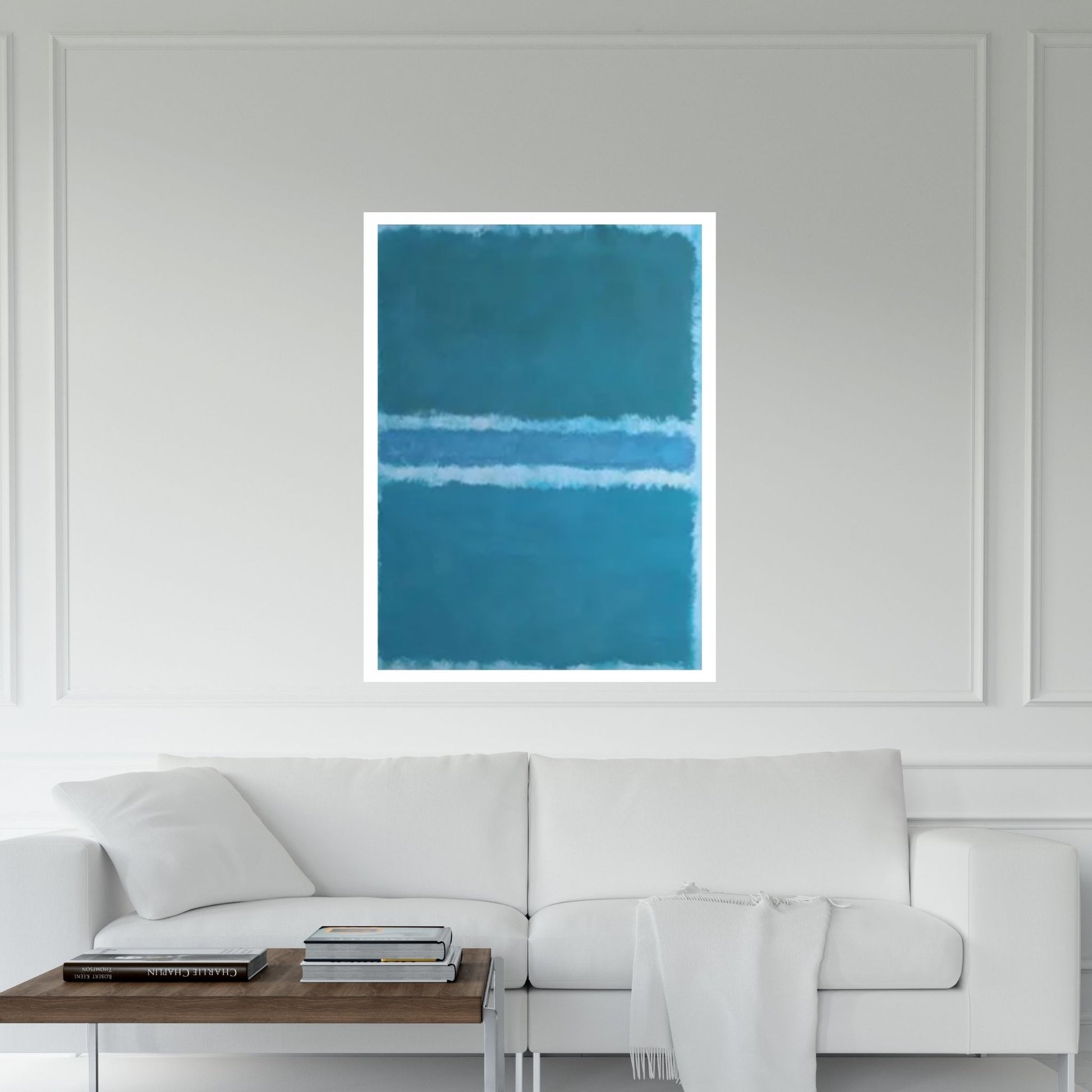 Mark Rothko Frame Canvas/Poster Art Reproduction, Rothko Reproduction, Modern Art Expressionism Painting - Y Canvas