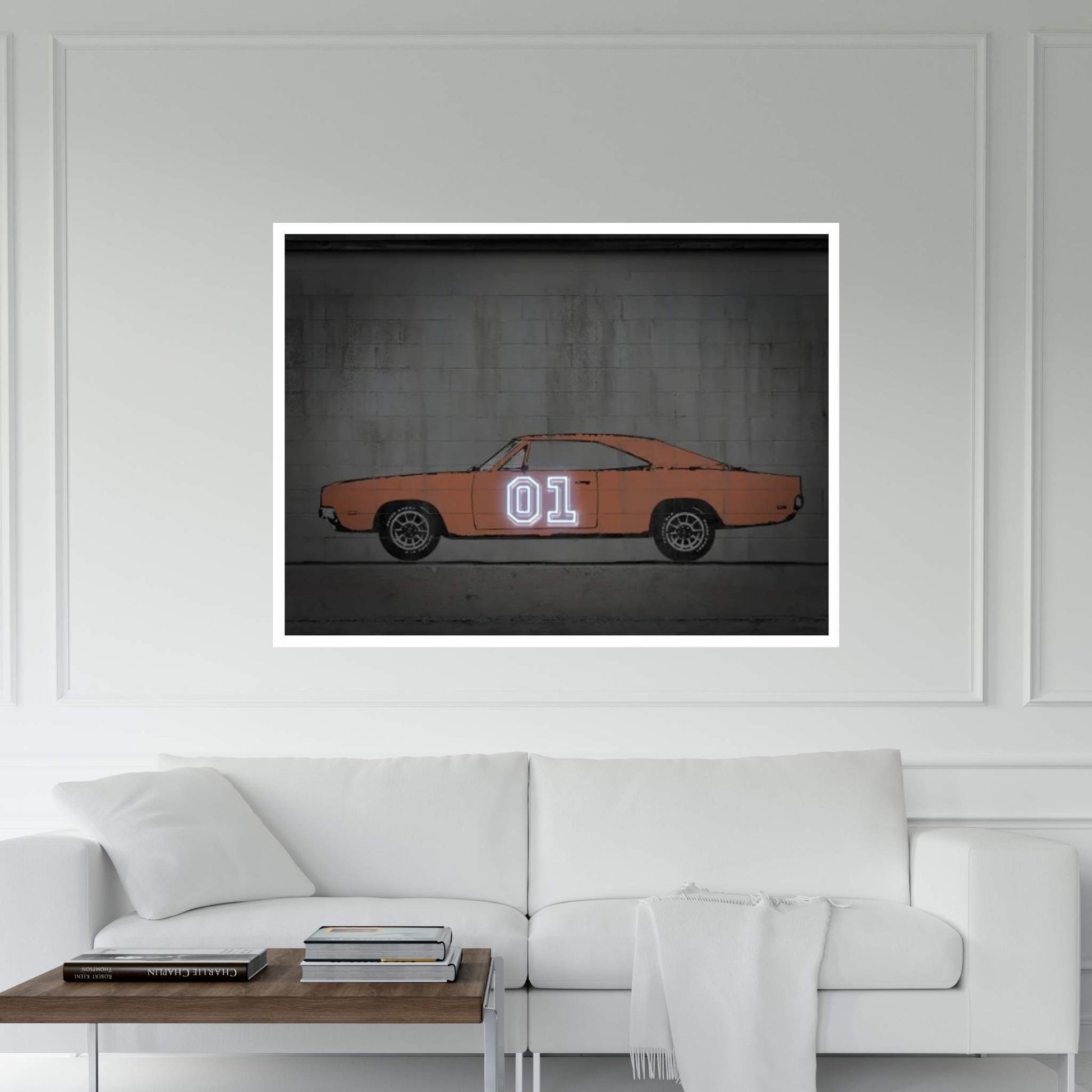 General Lee Canvas Wall Art - Y Canvas