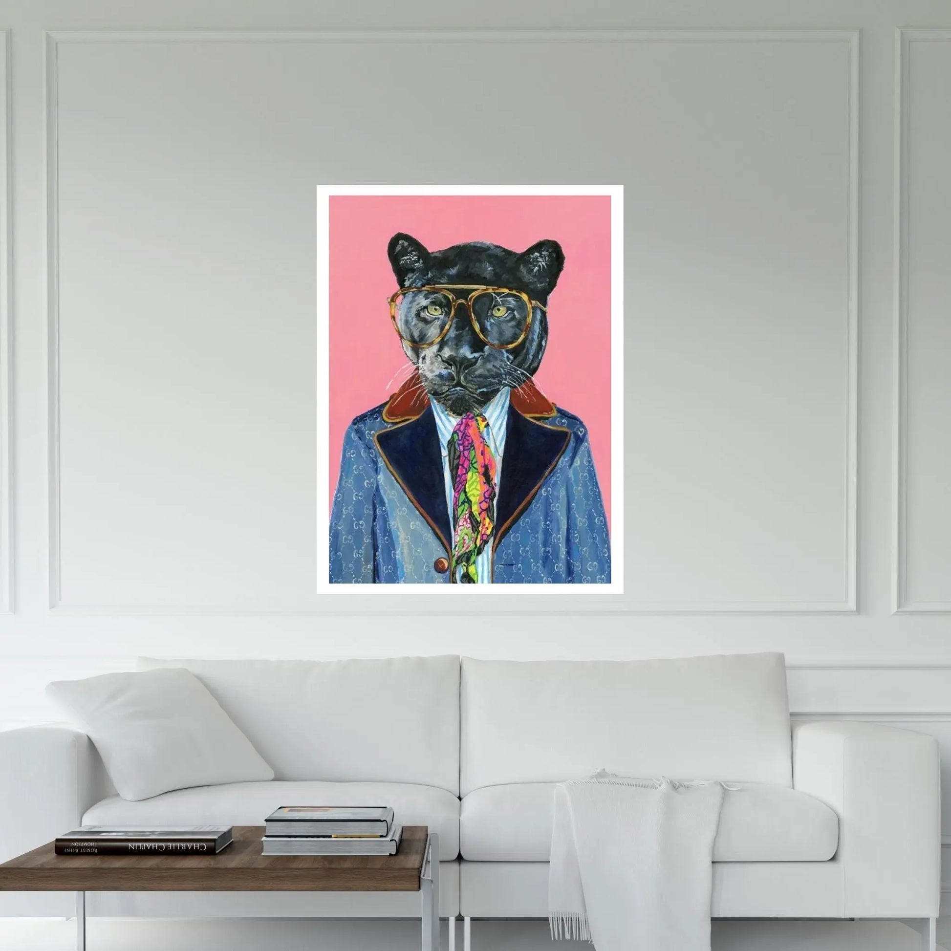 Gucci Panther Canvas Wall Art - Y Canvas