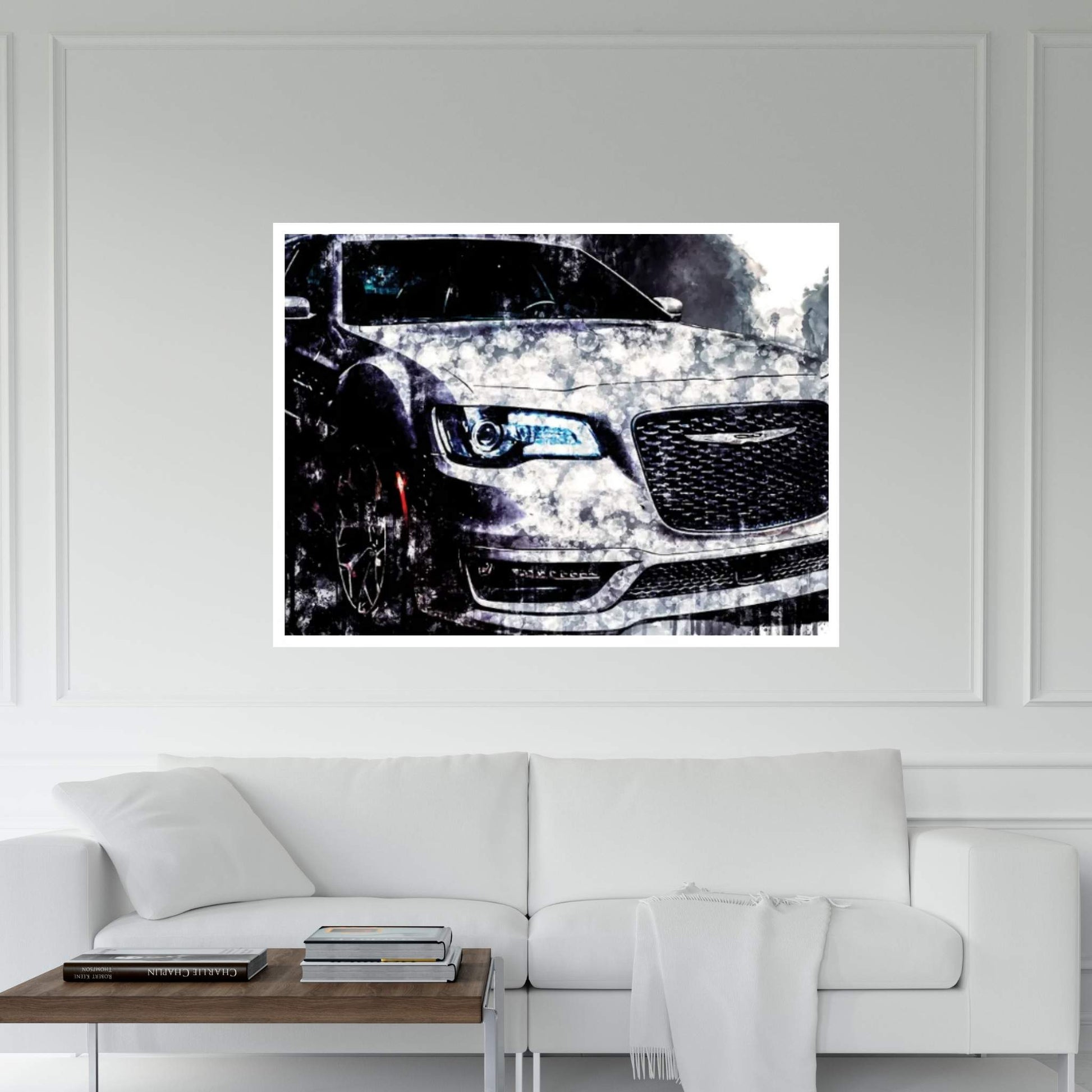 2018 Chrysler 300S Canvas Wall Art - Y Canvas