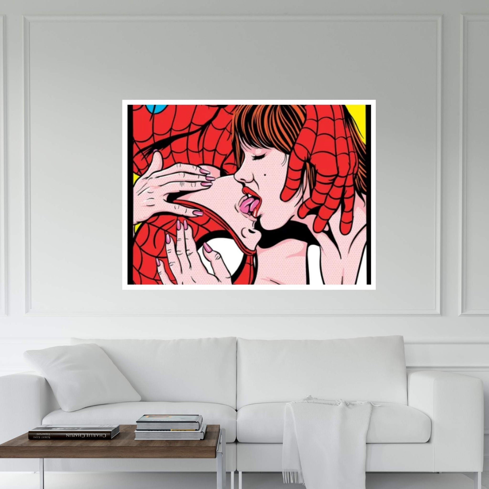 Spider Love II Canvas Wall Art - Y Canvas