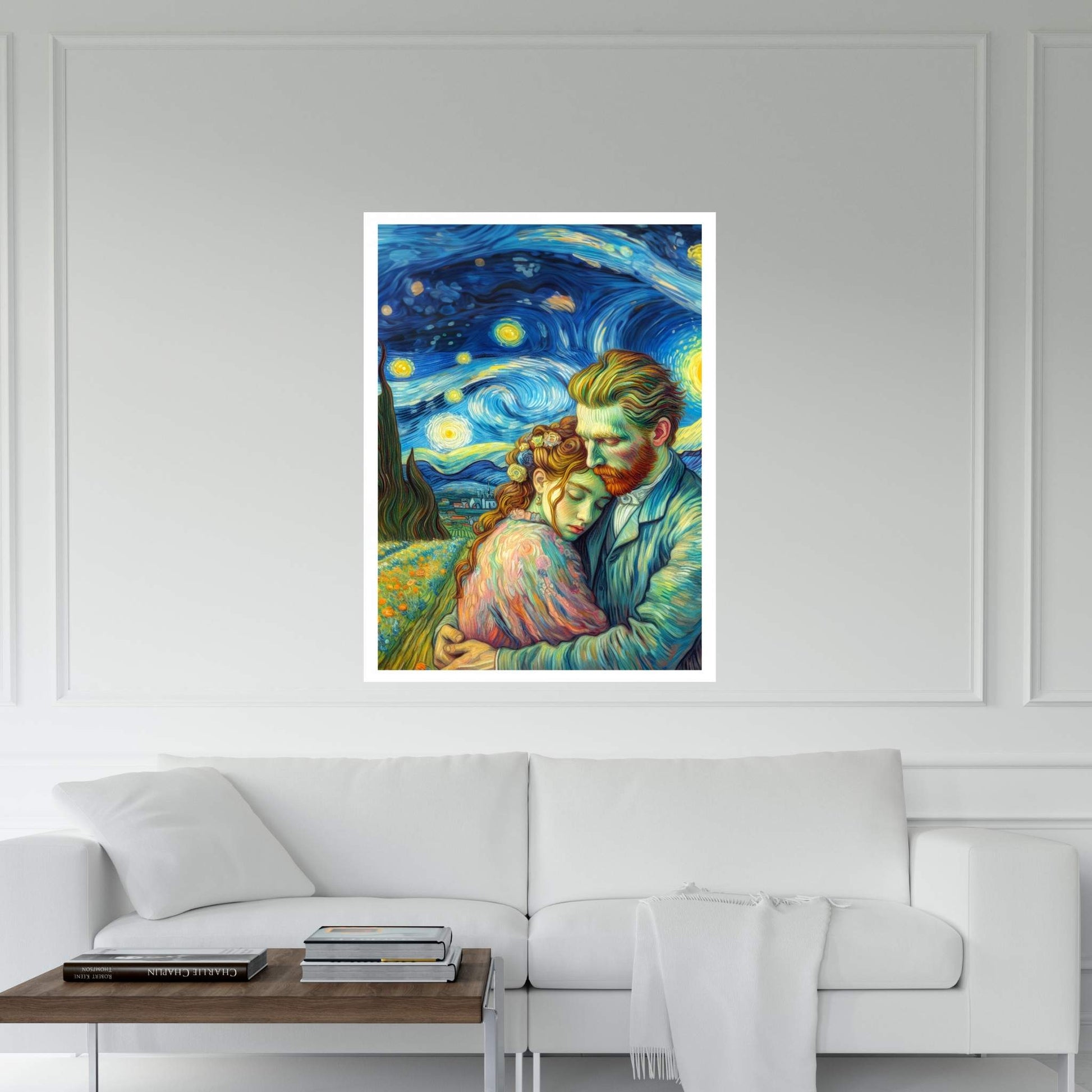 Van Gogh Love Reproduction Canvas Wall Art - Y Canvas