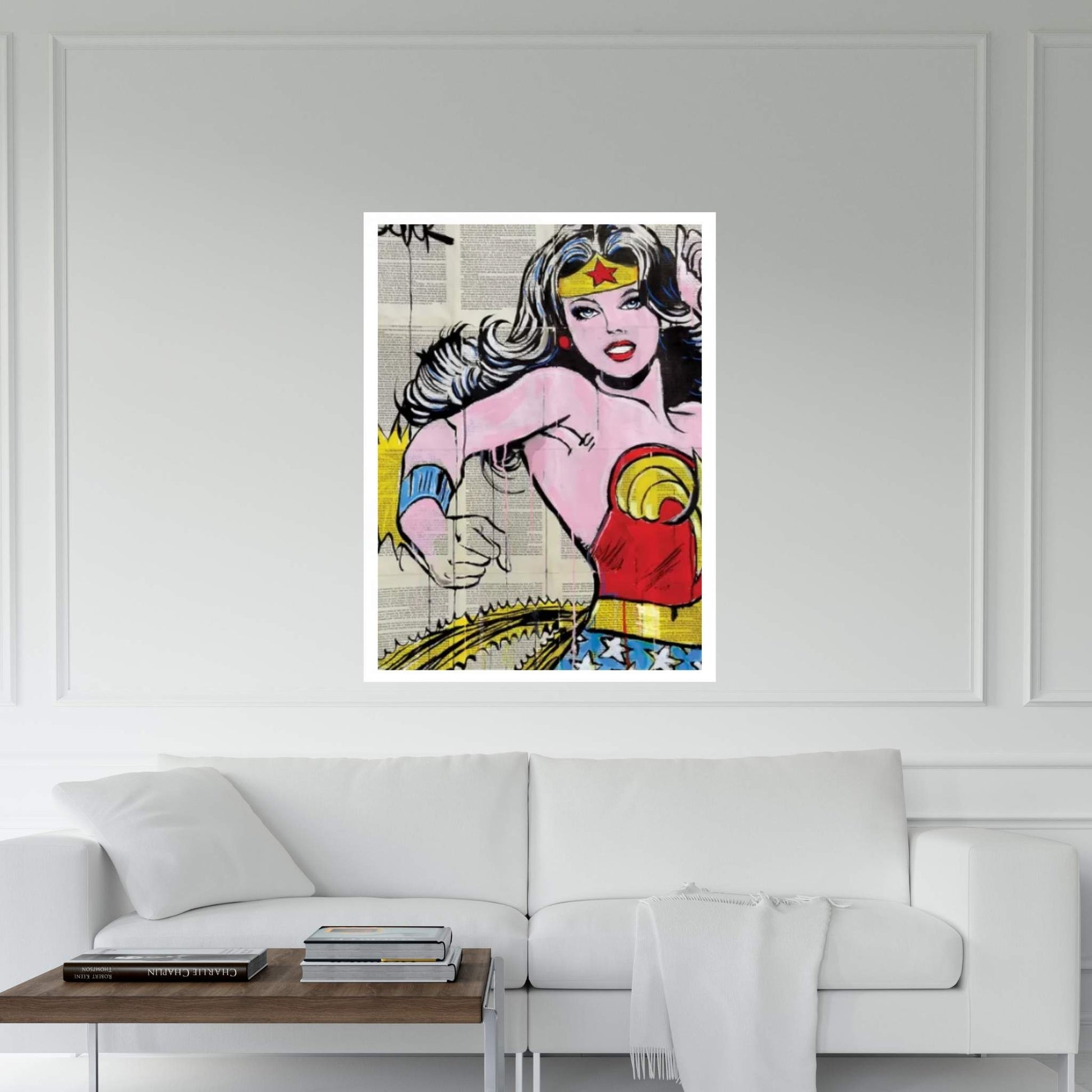 Wonder Pop Canvas Wall Art - Y Canvas