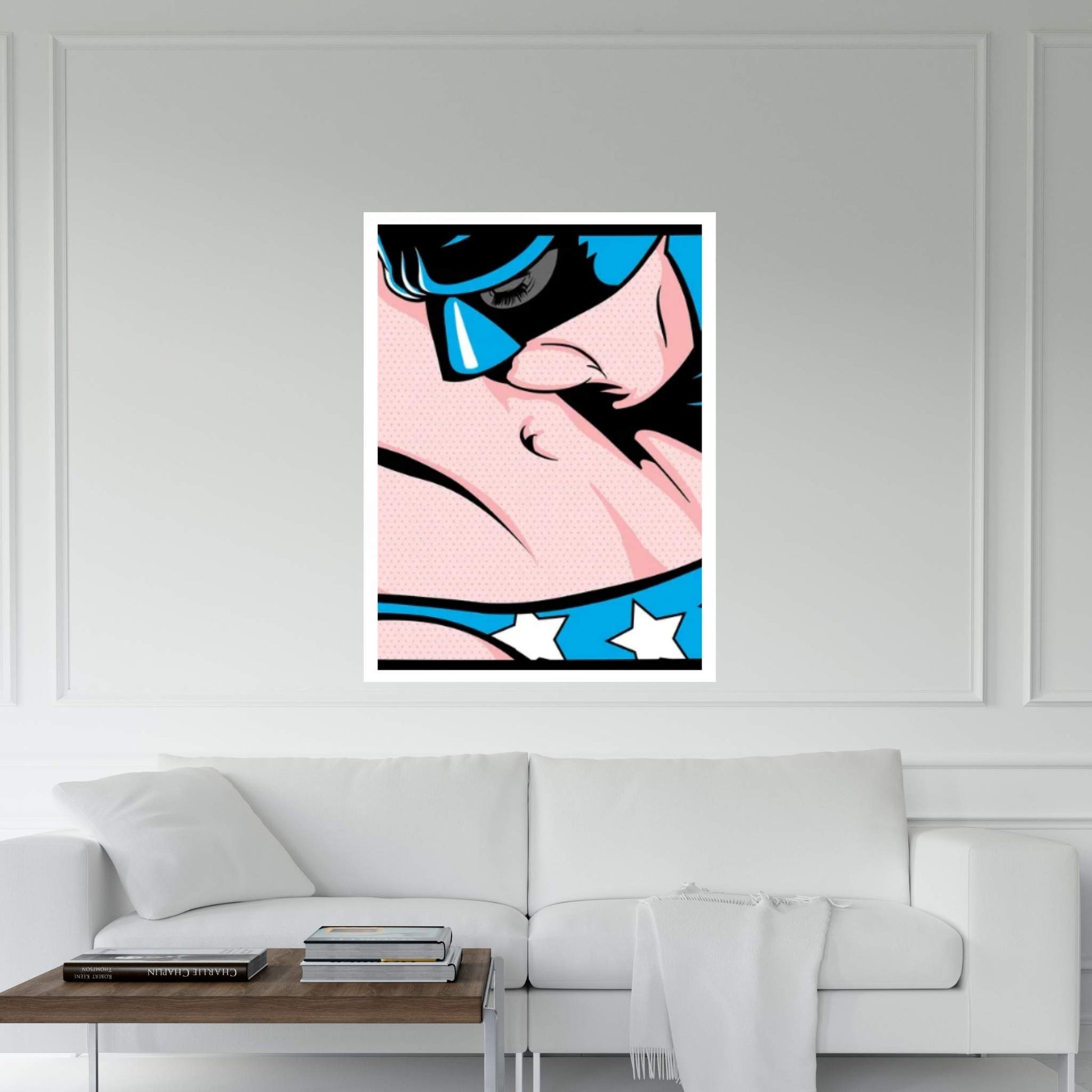 Heroes Love III Canvas Wall Art - Y Canvas