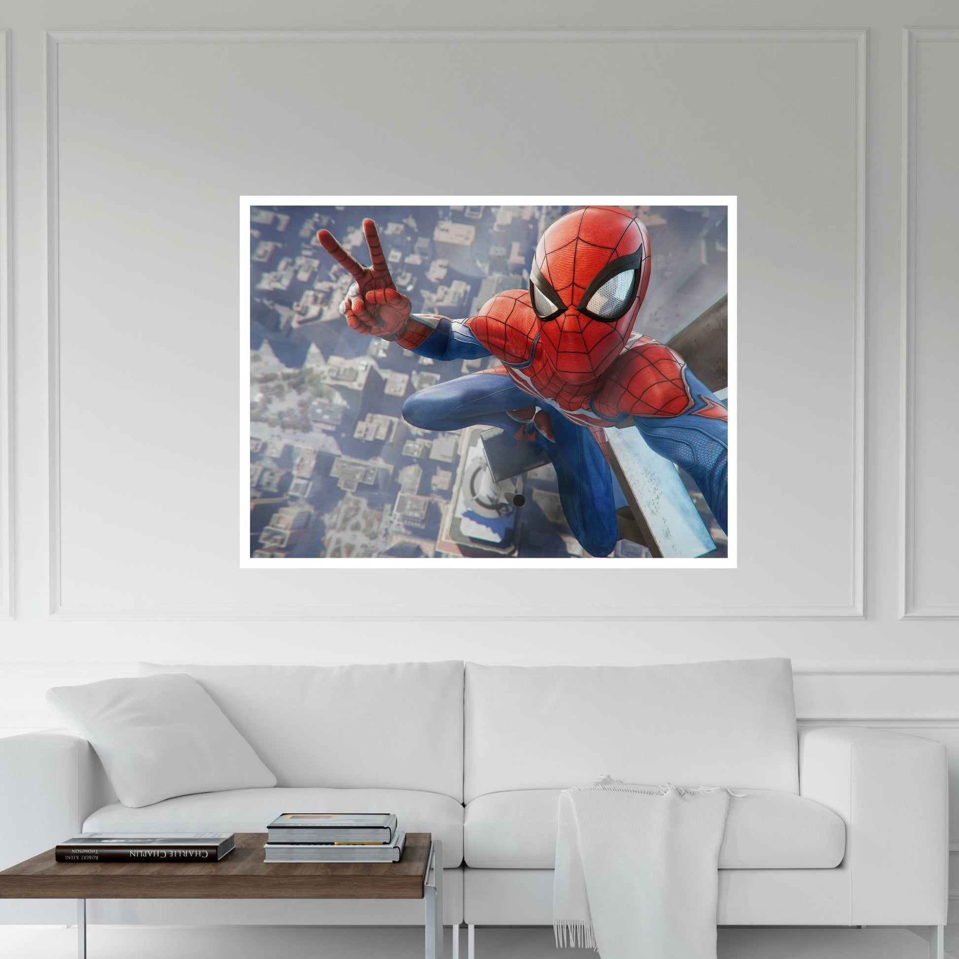 Spiderman Canvas Wall Art - Y Canvas