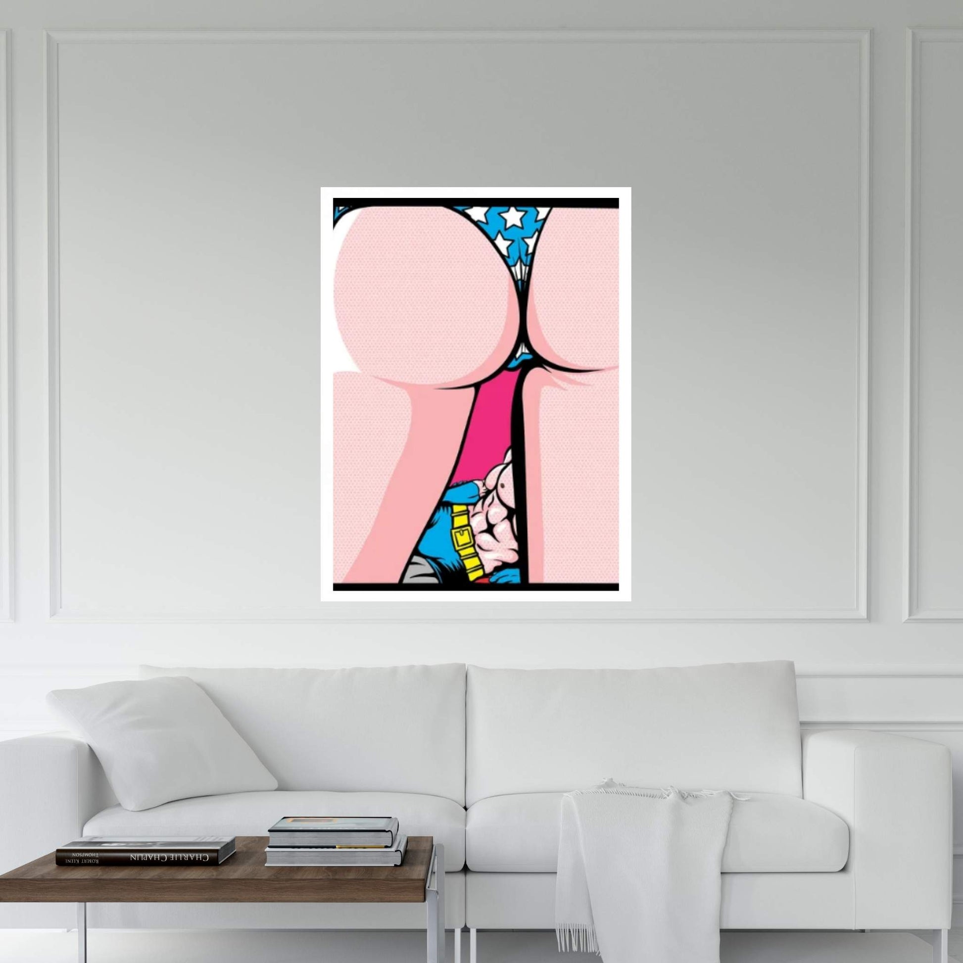 Heroes Love VI Canvas Wall Art - Y Canvas