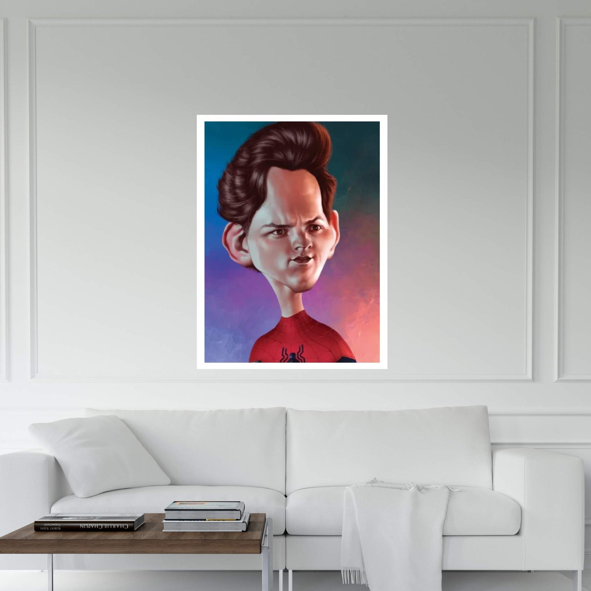 Spidey Canvas Wall Art - Y Canvas