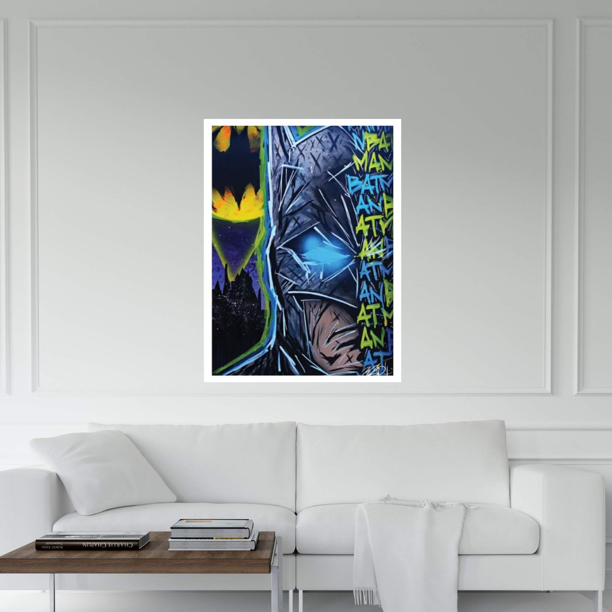 Calling The Bat Canvas Wall Art - Y Canvas