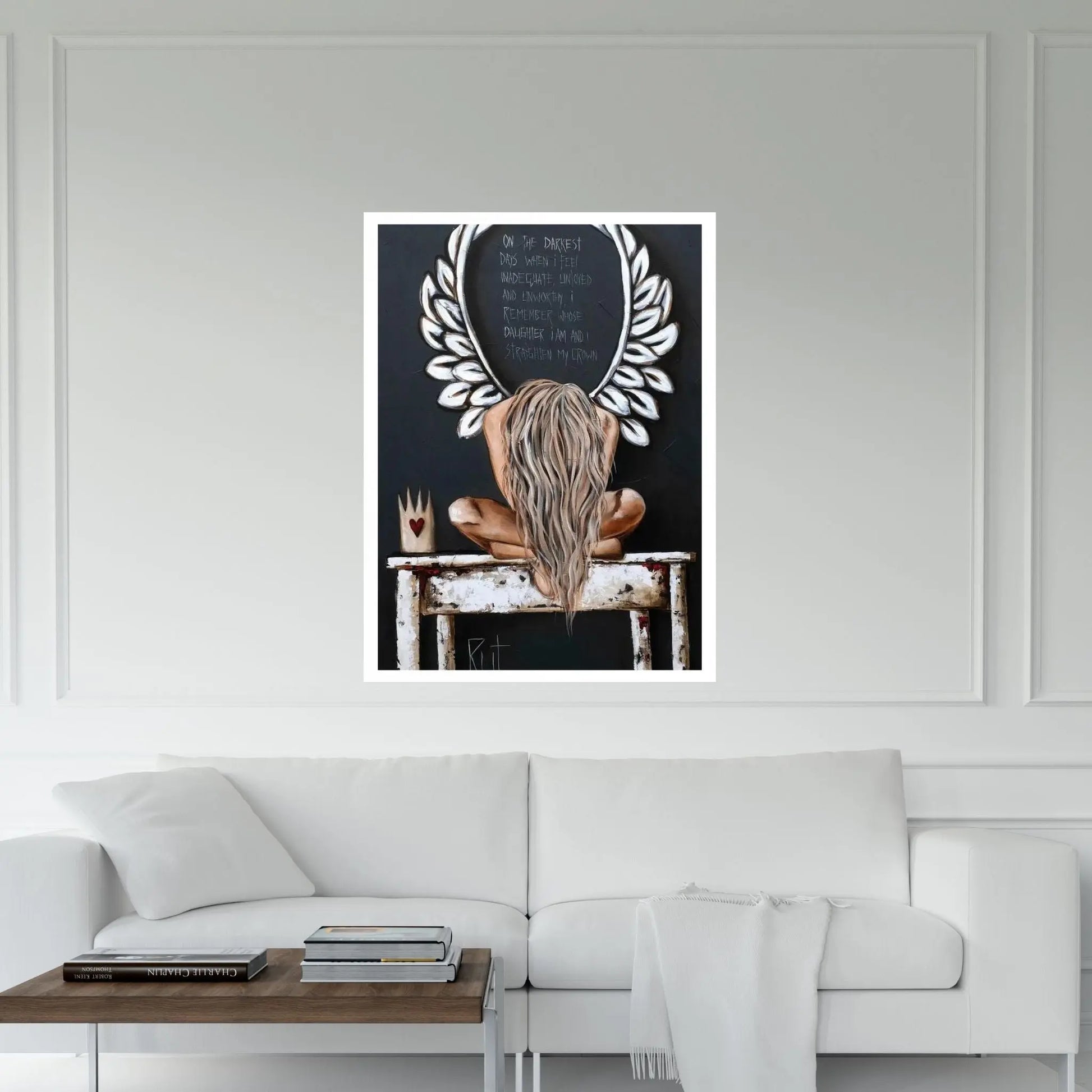 On The Darkest Days Canvas Wall Art - Y Canvas