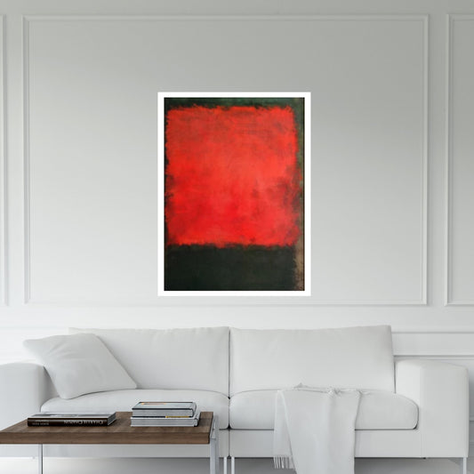 Mark Rothko Frame Canvas/Poster Art Reproduction, Rothko Reproduction, Modern Art Expressionism Painting - Y Canvas