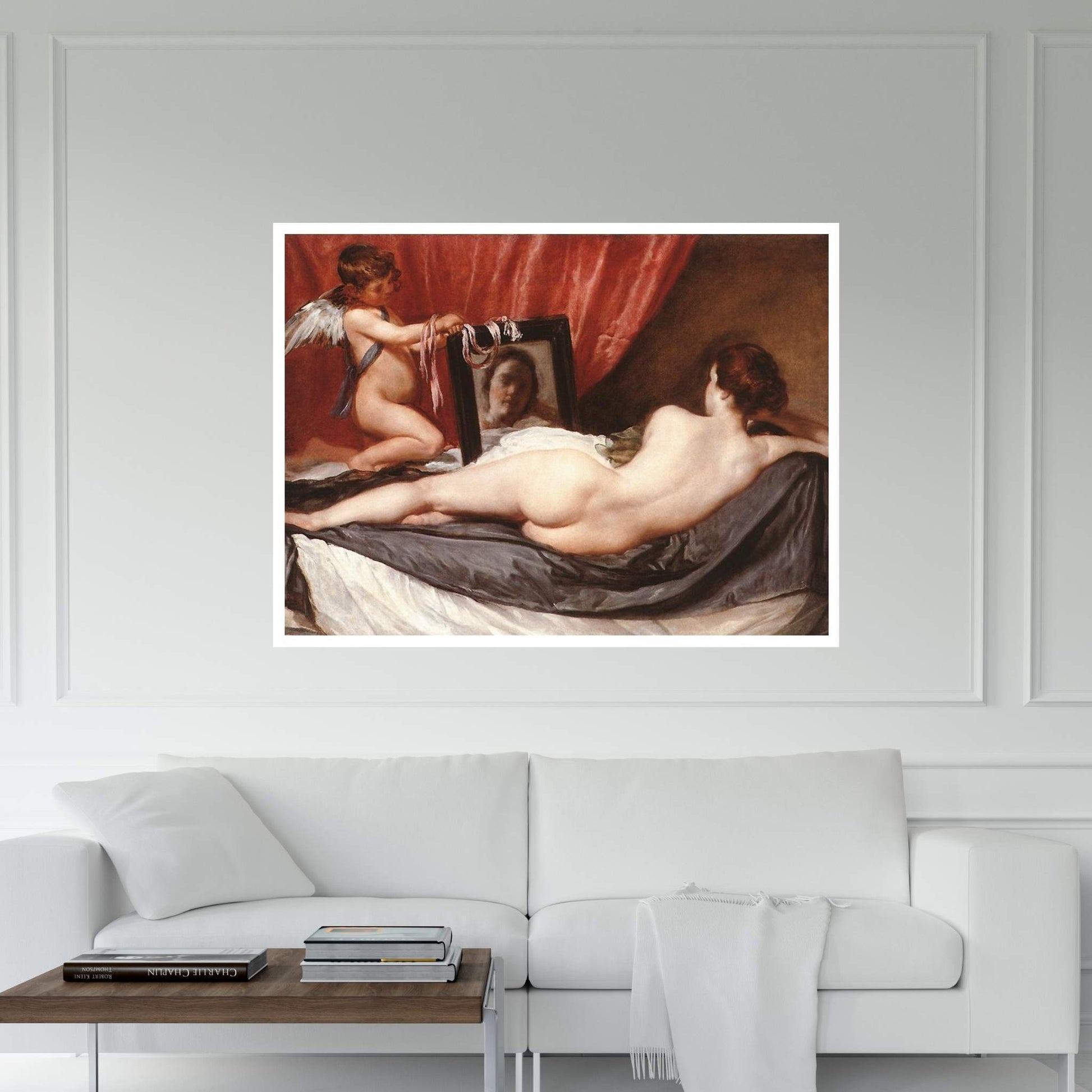 The Rokeby Venus Canvas Wall Art - Y Canvas