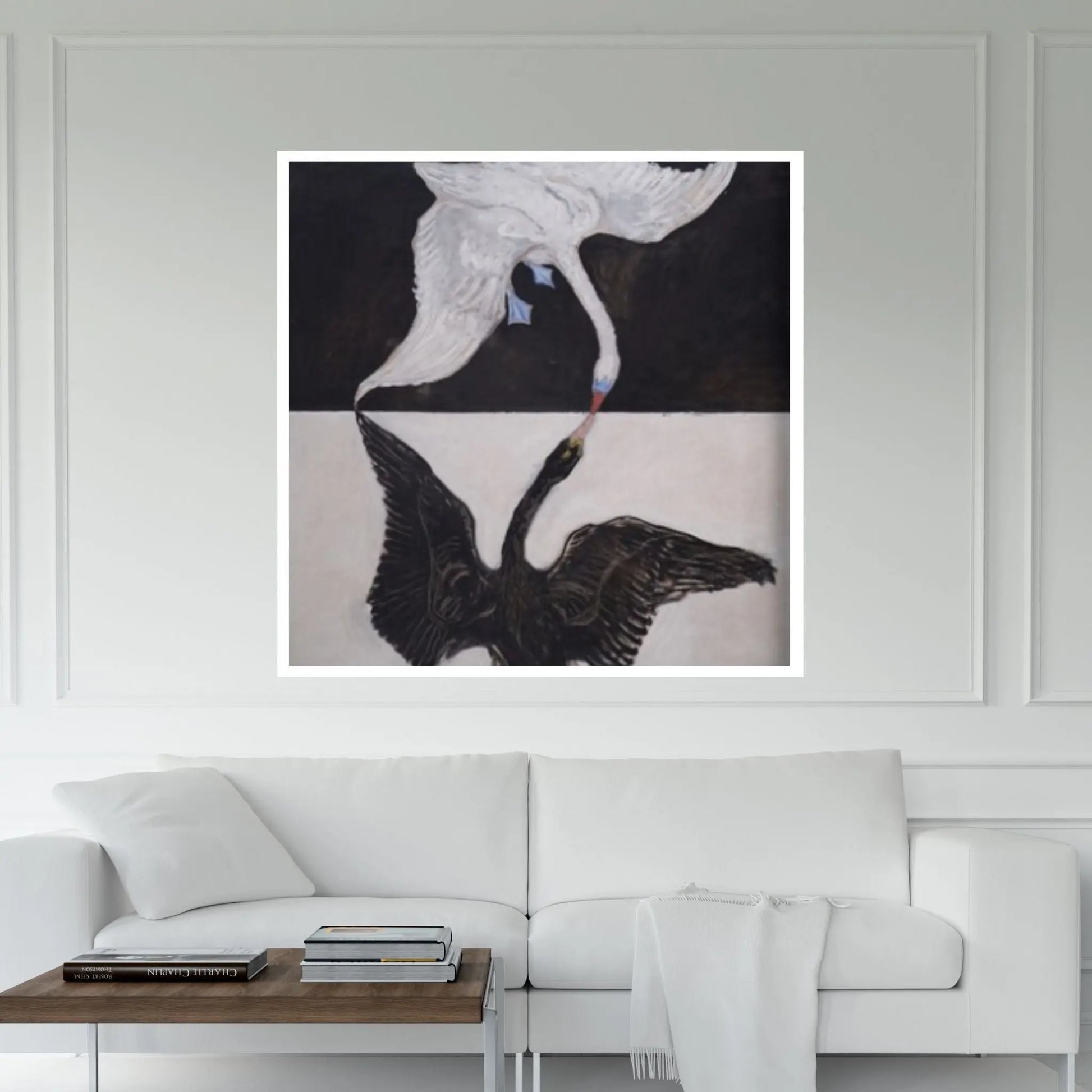 Hilma af Klint Art Print, Hilma af Klint print, The Swan, No. 1, Hilma af Klint Poster - Y Canvas