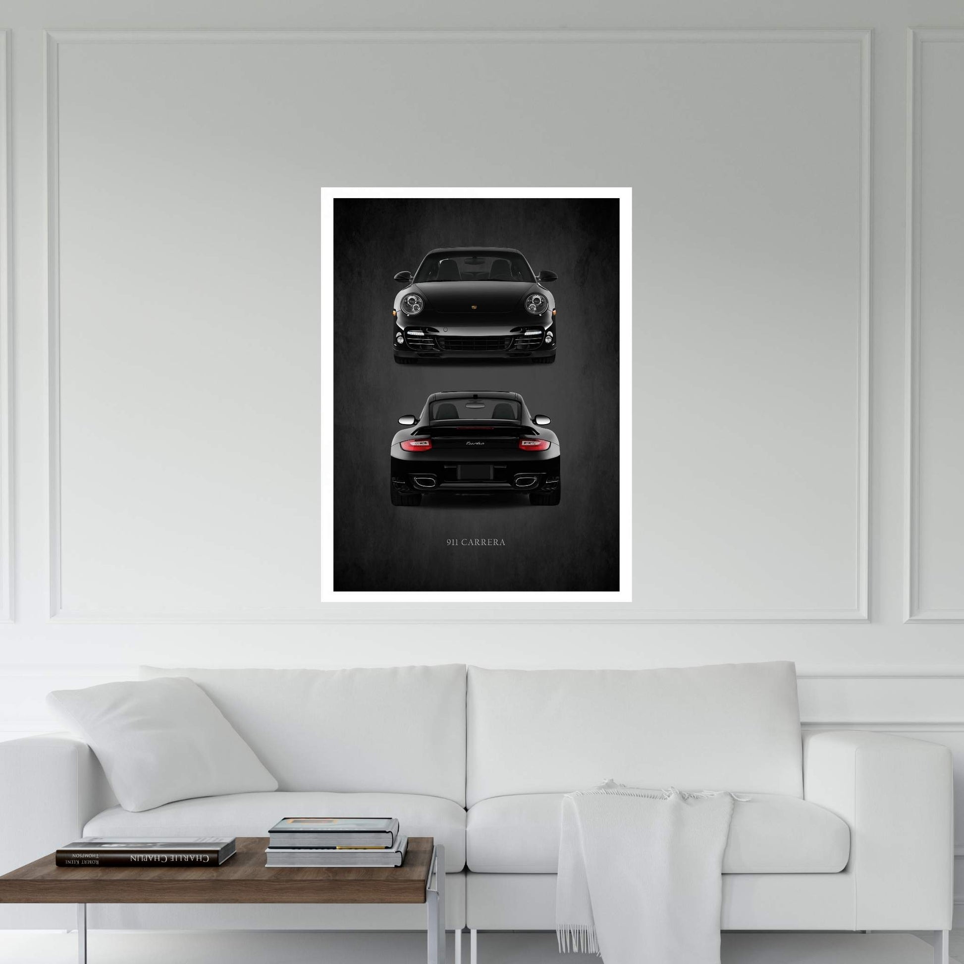 Porsche 911 Carrera Turbo Canvas Wall Art - Y Canvas